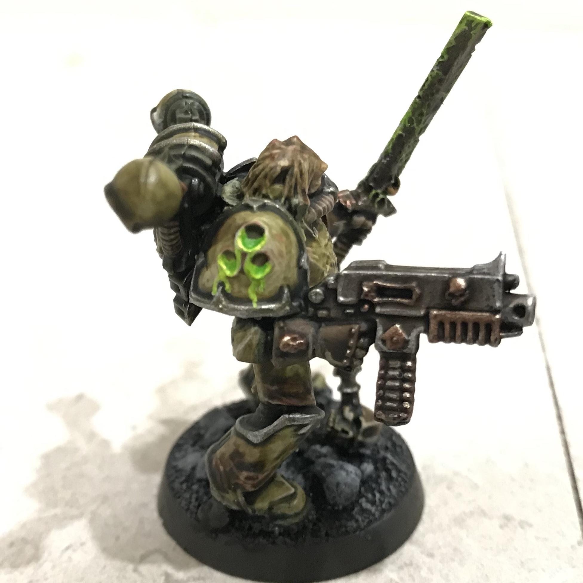 2020, Chaos Space Marines, Freehand, Plague Marines
