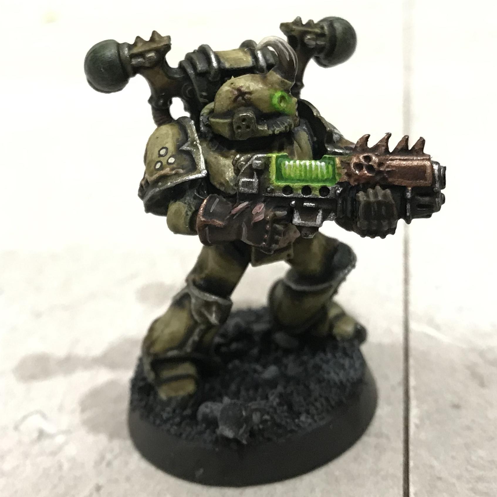 2020, Chaos Space Marines, Freehand, Plague Marines