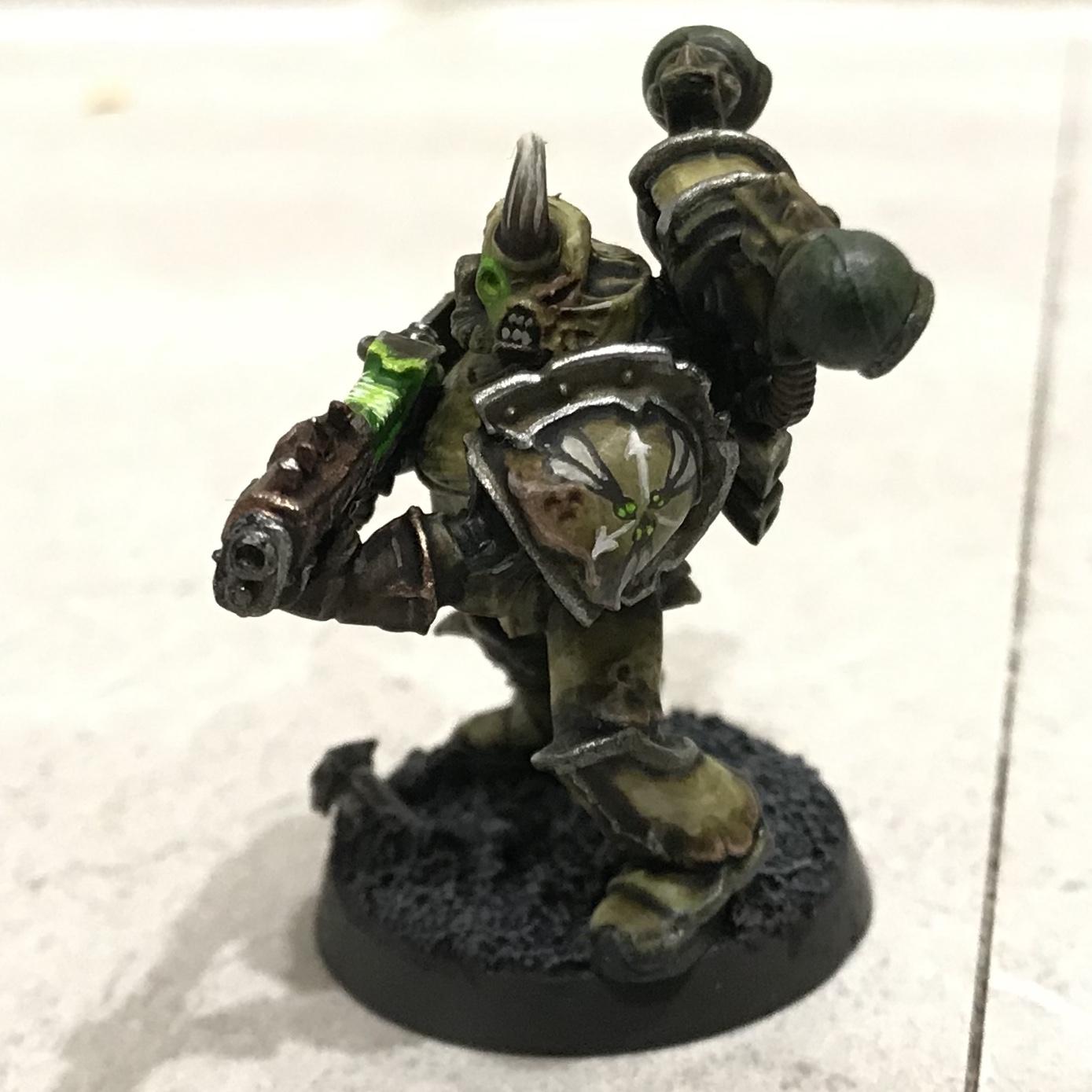 2020, Chaos Space Marines, Freehand, Plague Marines