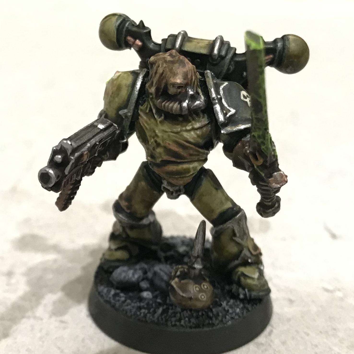 2020, Chaos Space Marines, Freehand, Plague Marines