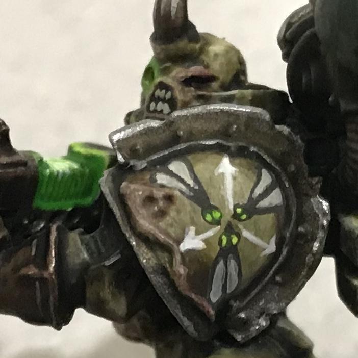 2020, Chaos Space Marines, Freehand, Plague Marines