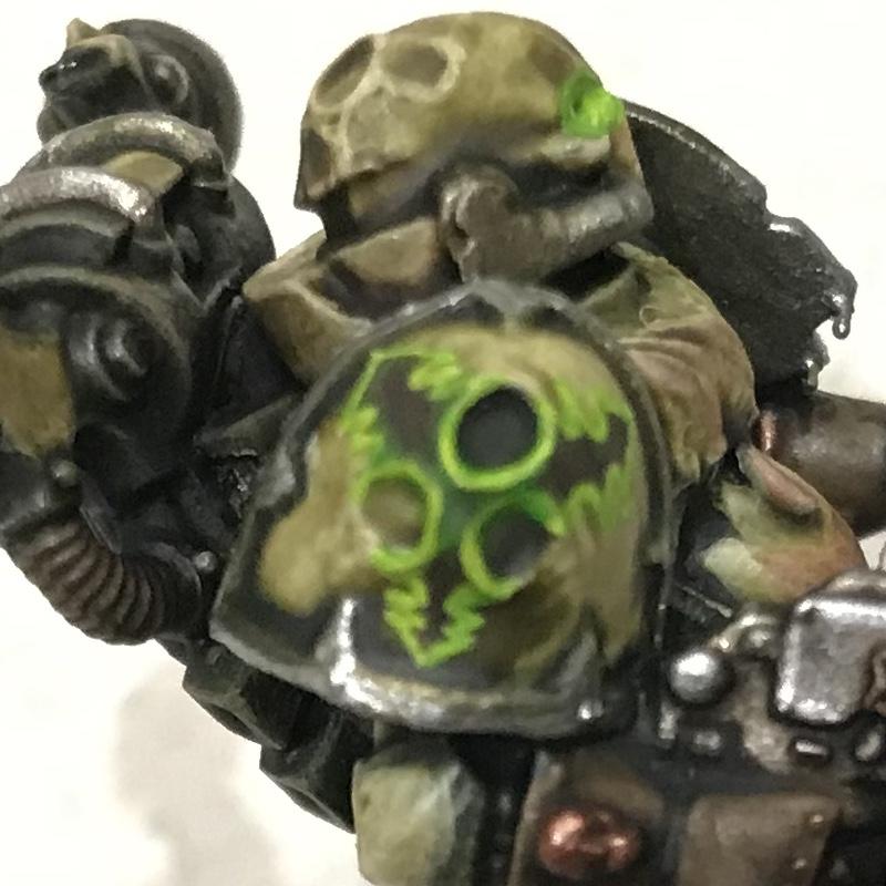 2020, Chaos Space Marines, Freehand, Plague Marines