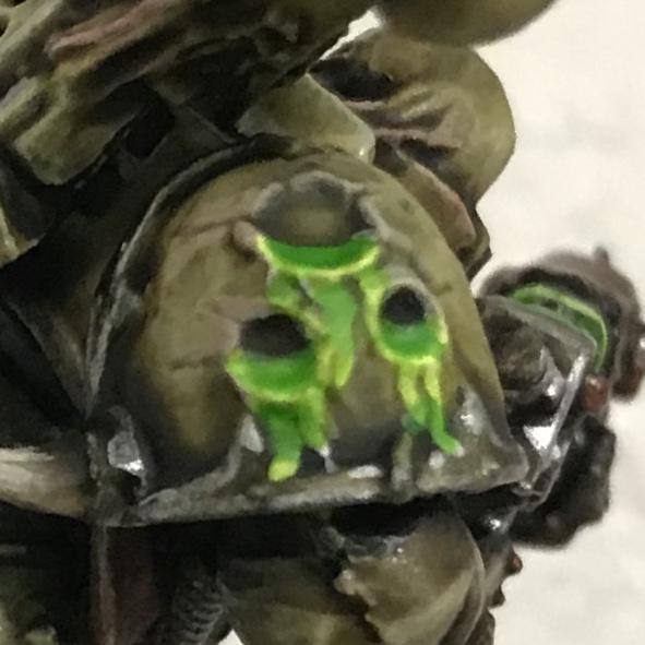 2020, Chaos Space Marines, Freehand, Plague Marines