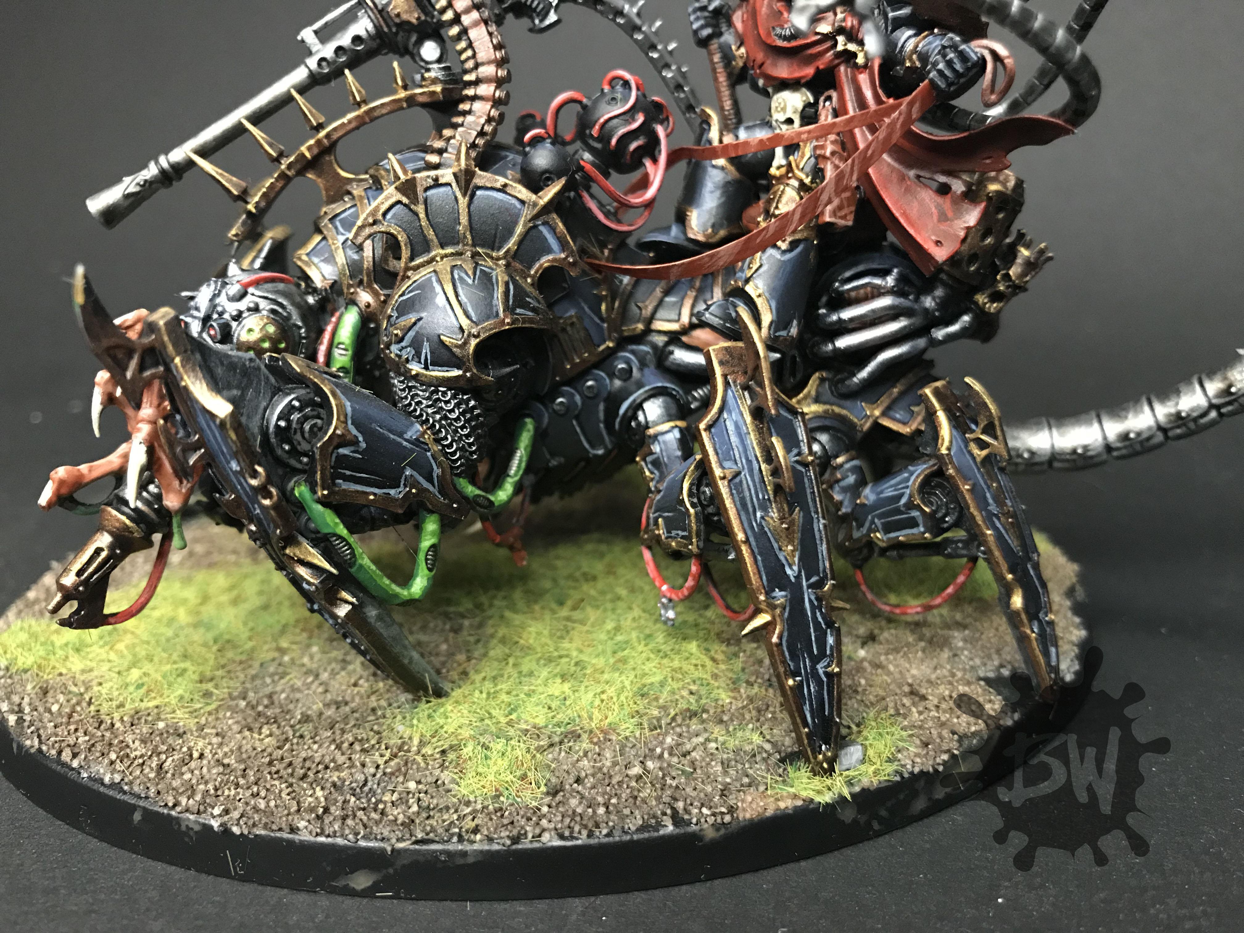 Bawpainting, Chaos, Commission, Games Workshop, Painting, Vex Machinator Arch-lord Discordant, Warhammer 40,000, Warhammer Fantasy