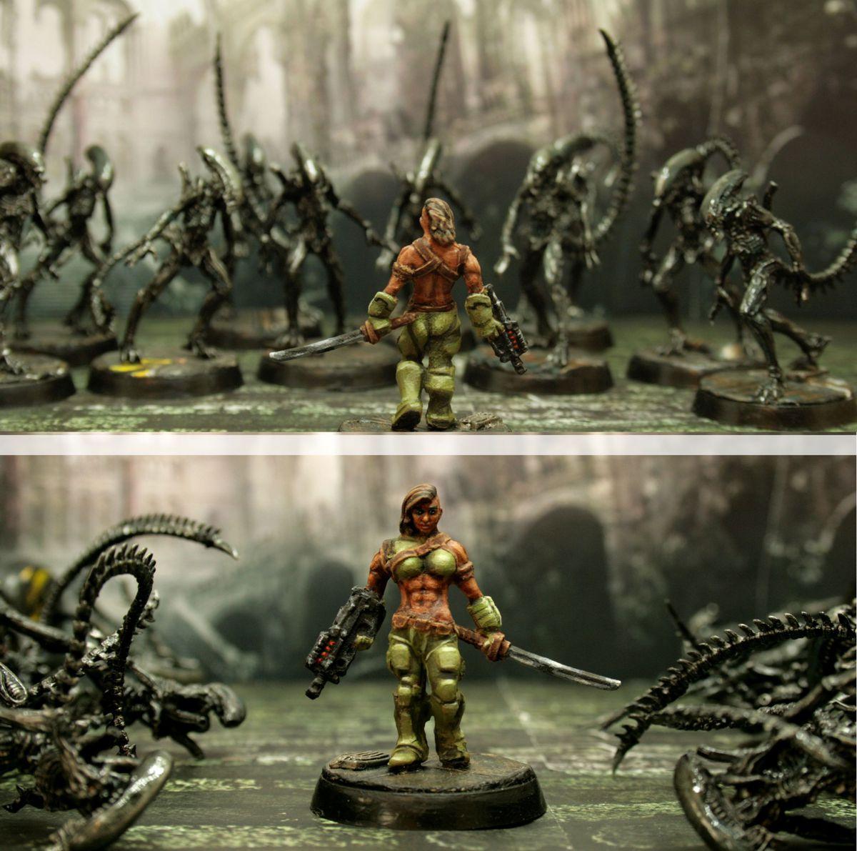Alienhunter, Catachan, Conversion, Junglefighter