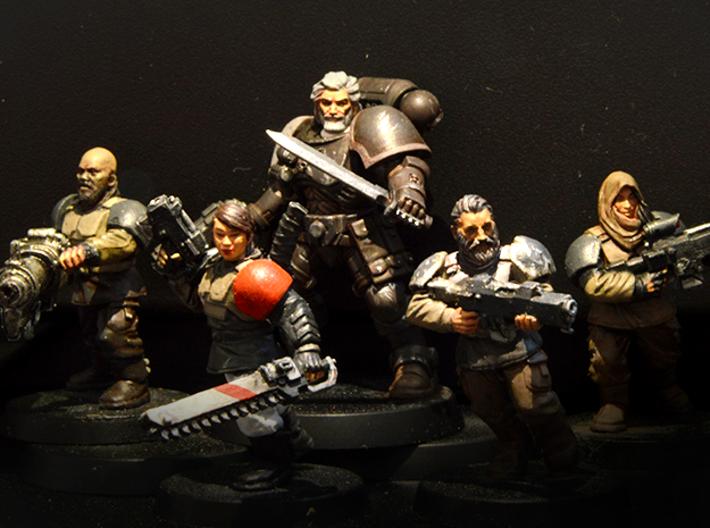 Astra Millitarum, Cadians, Convertion, Space Marines