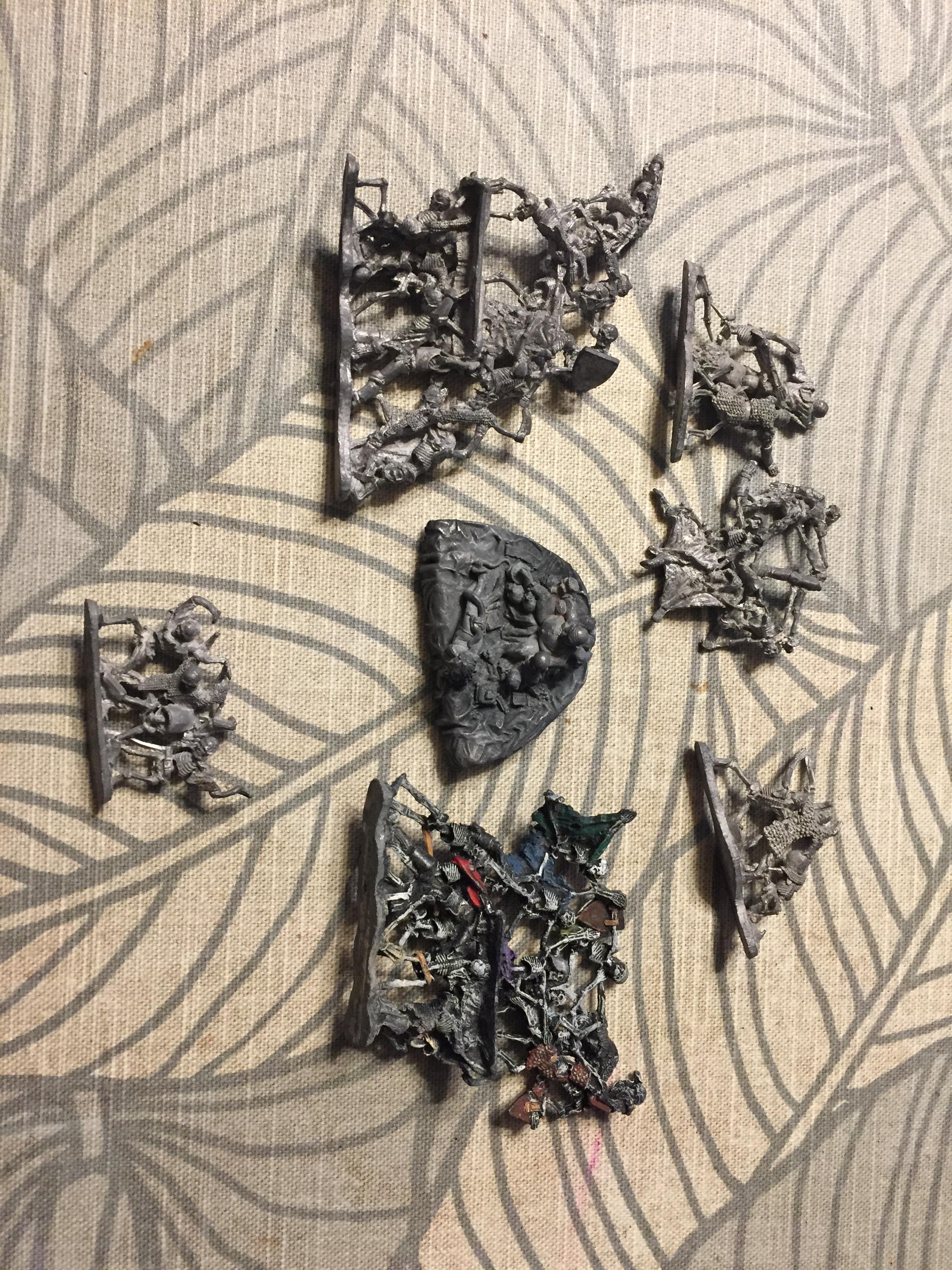 Bone, Necromancer, Out Of Production, Ral Partha, Skeletons, Throne, Throne Of Bone, Undead