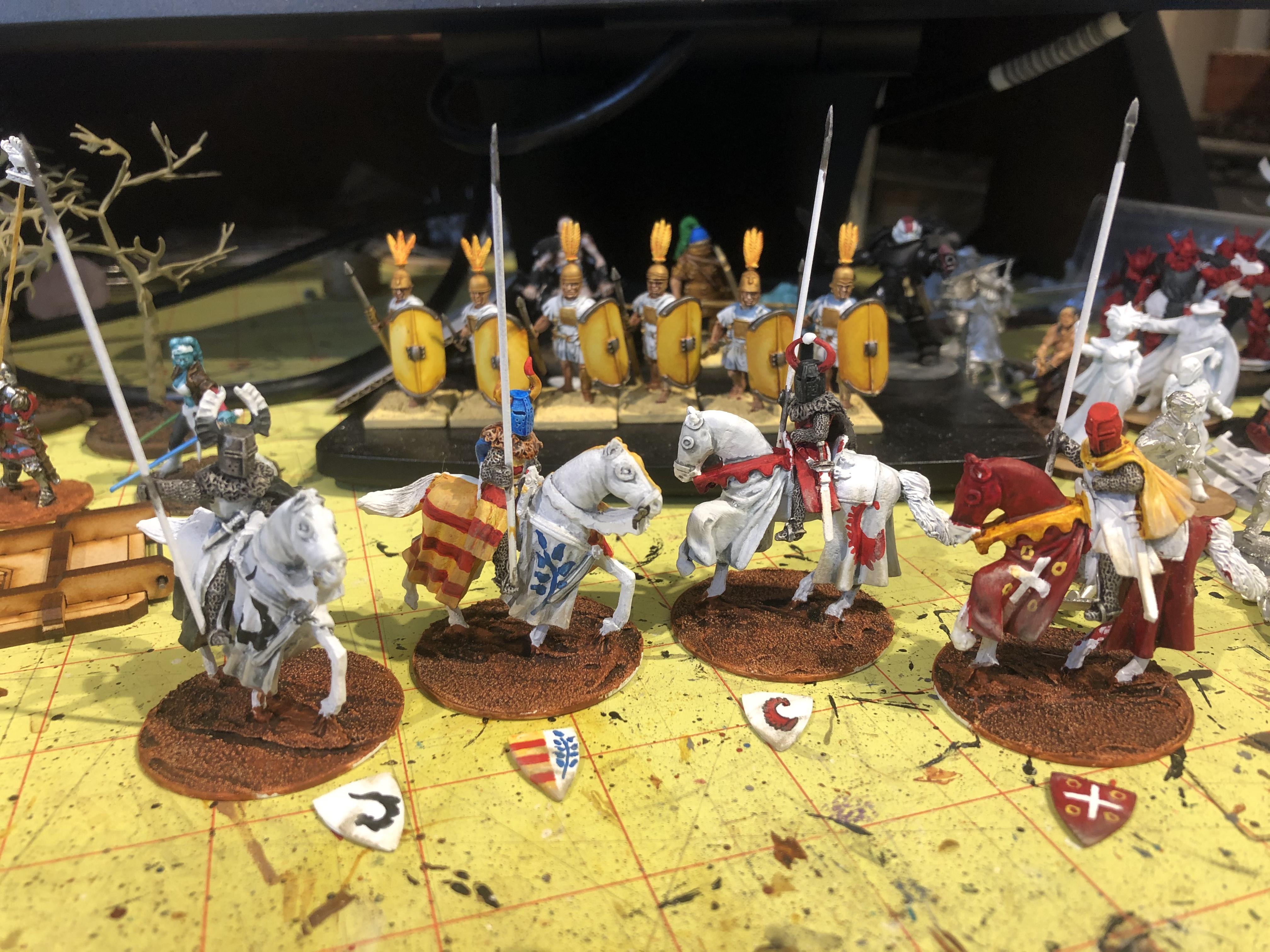 Historical, Knights, Work In Progress