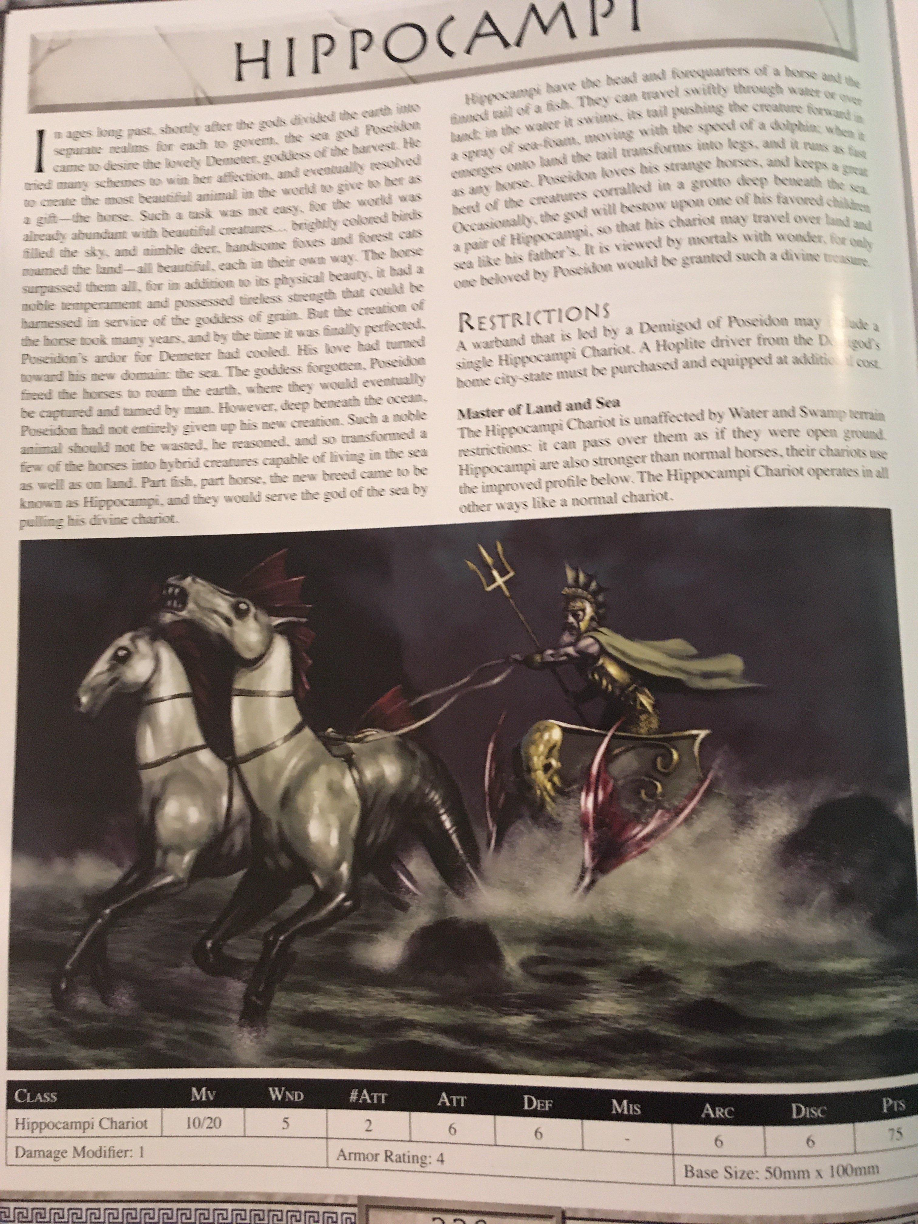 Hippocampus Chariot Reference Image