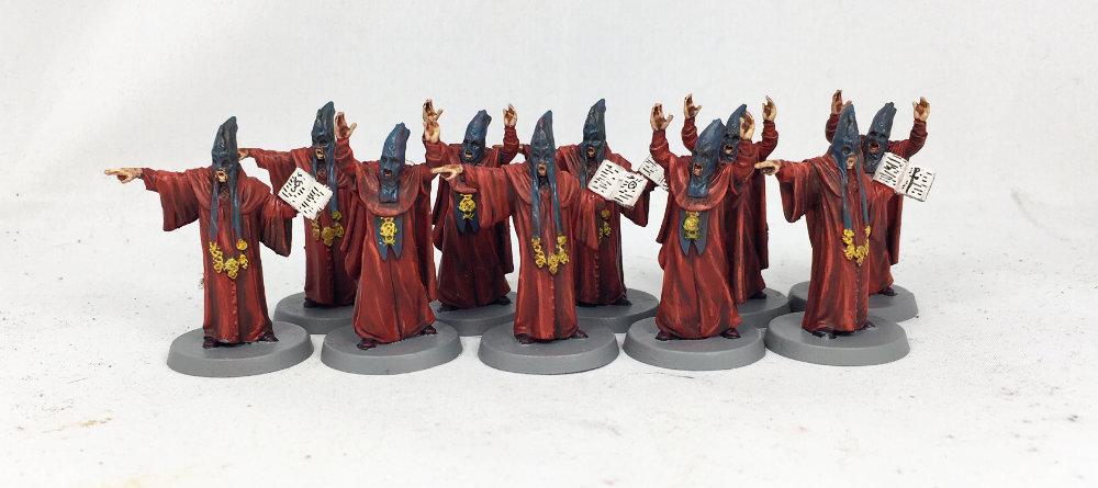 Chanting, Cthulhu, Cultists, Hood, Mythos