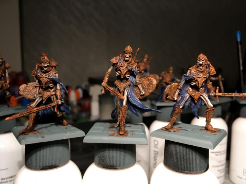 Dark, Limbo, Ossilyte Guard, Pip, Undead - Ossilyte Guard, test 1/2 Agrax  Earthshade wash, DPC 67, PIP - Gallery - DakkaDakka