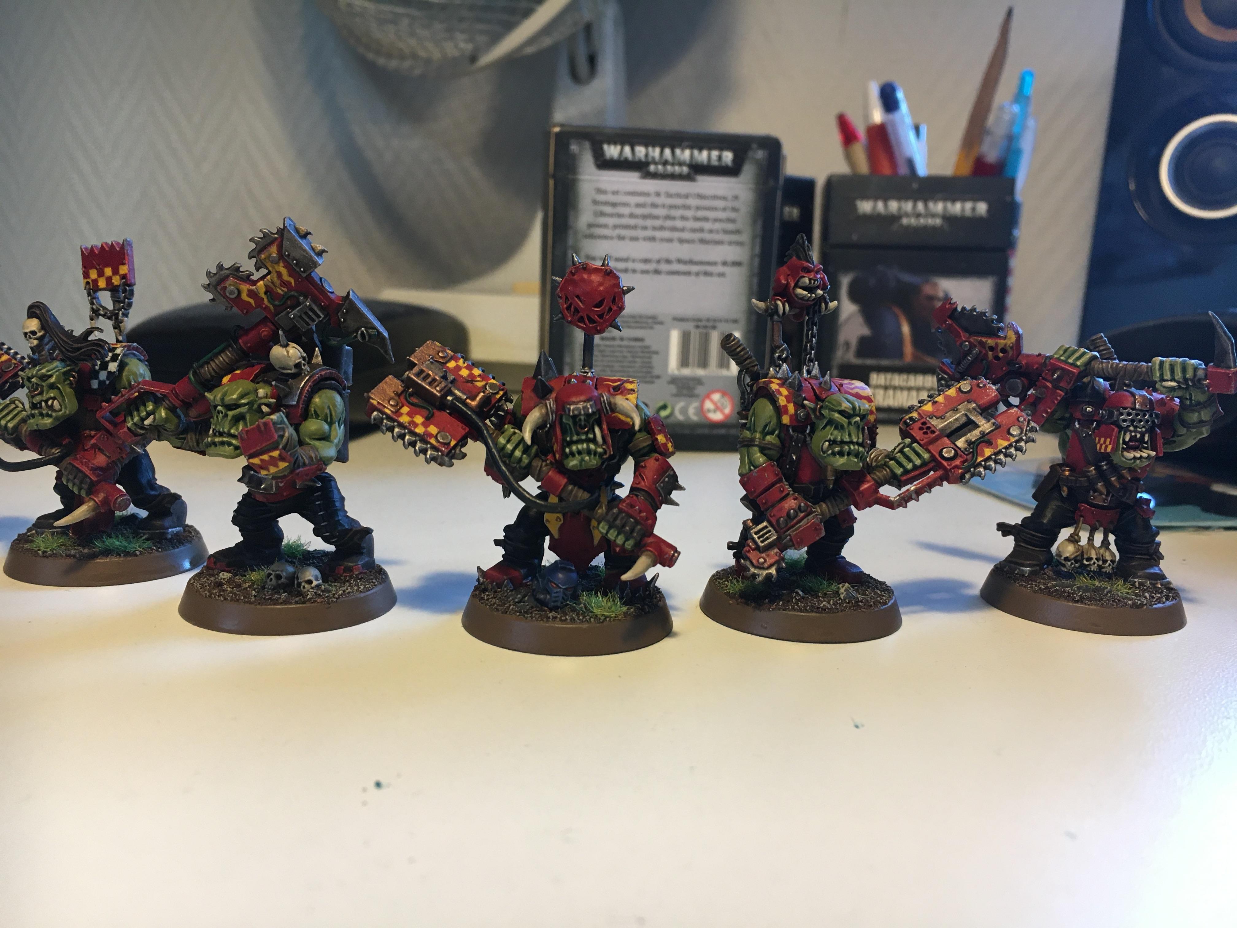 Big Choppa, Evil, Nob, Orks, Sunz, Warhammer 40,000