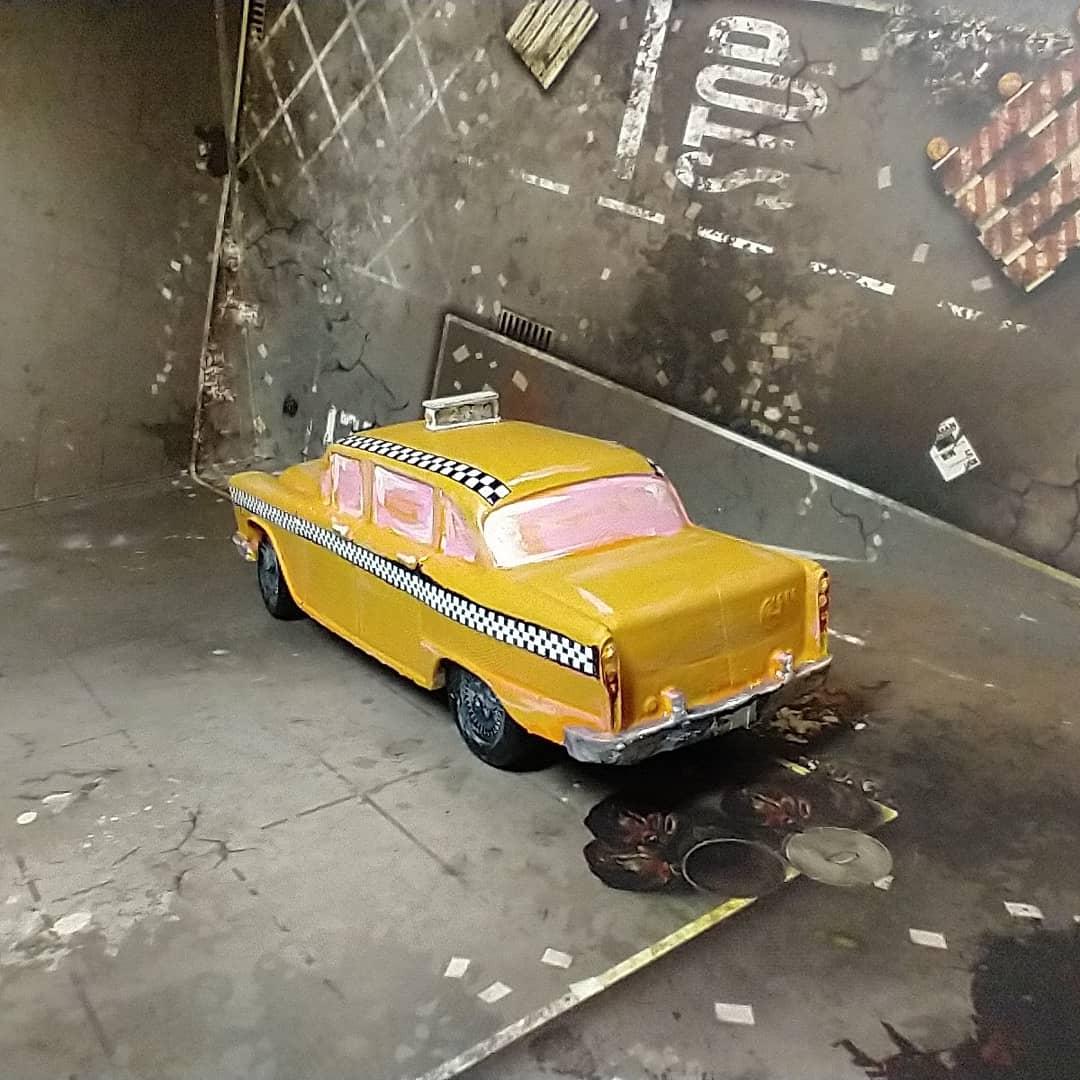 Checker Cab rear