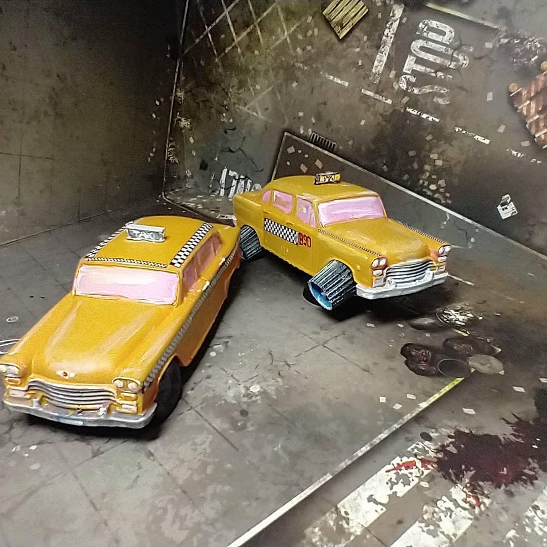 Checker Cab and Hover Cab