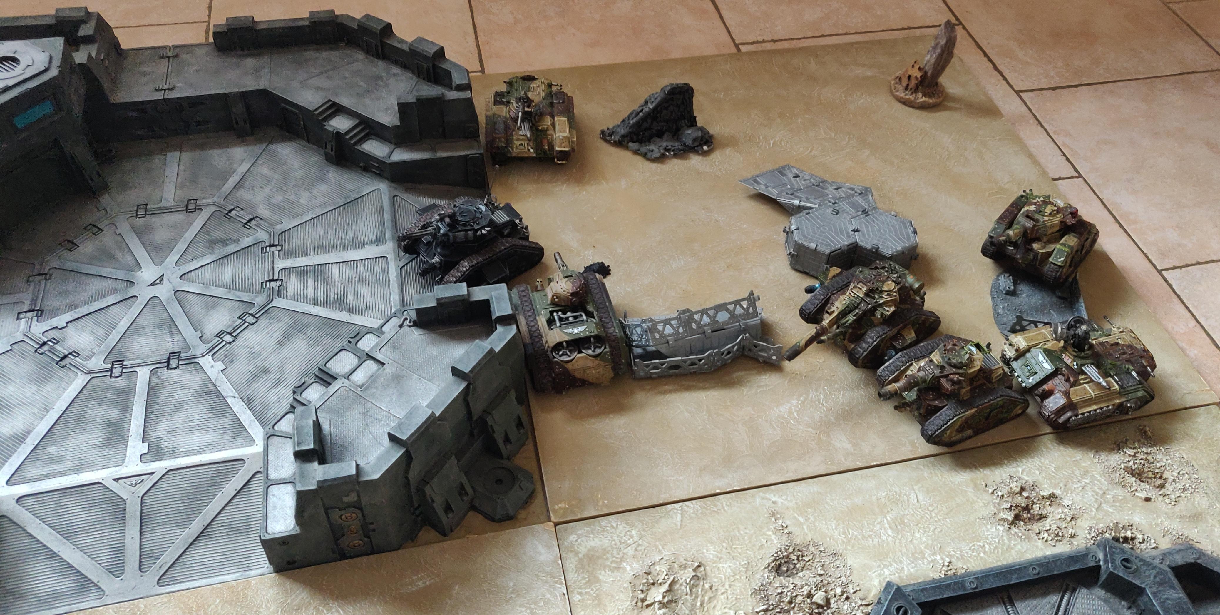 Battle Report, Battle Report Pictures, Imperial Fists, Imperial Guard