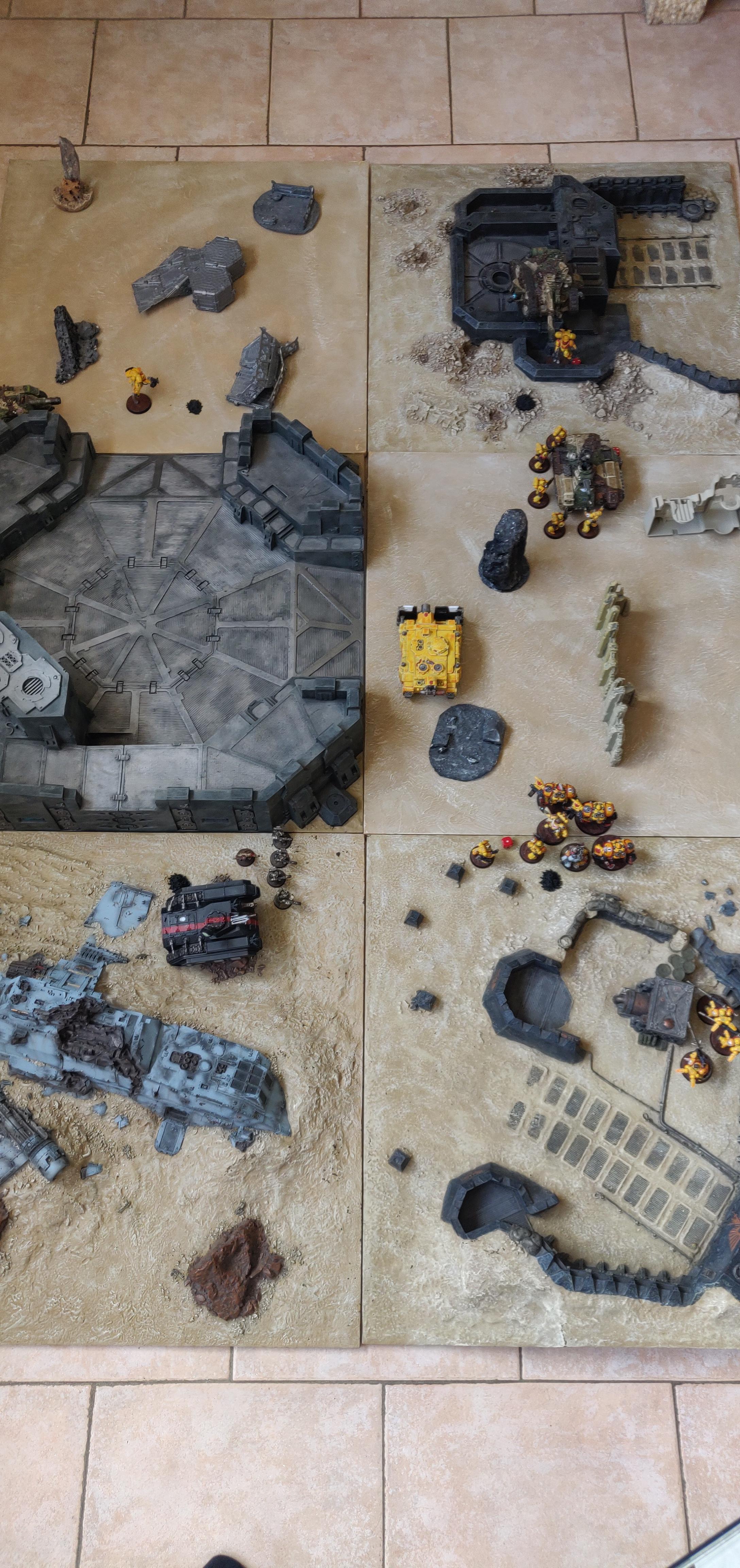 Battle Report, Battle Report Pictures, Imperial Fists, Imperial Guard