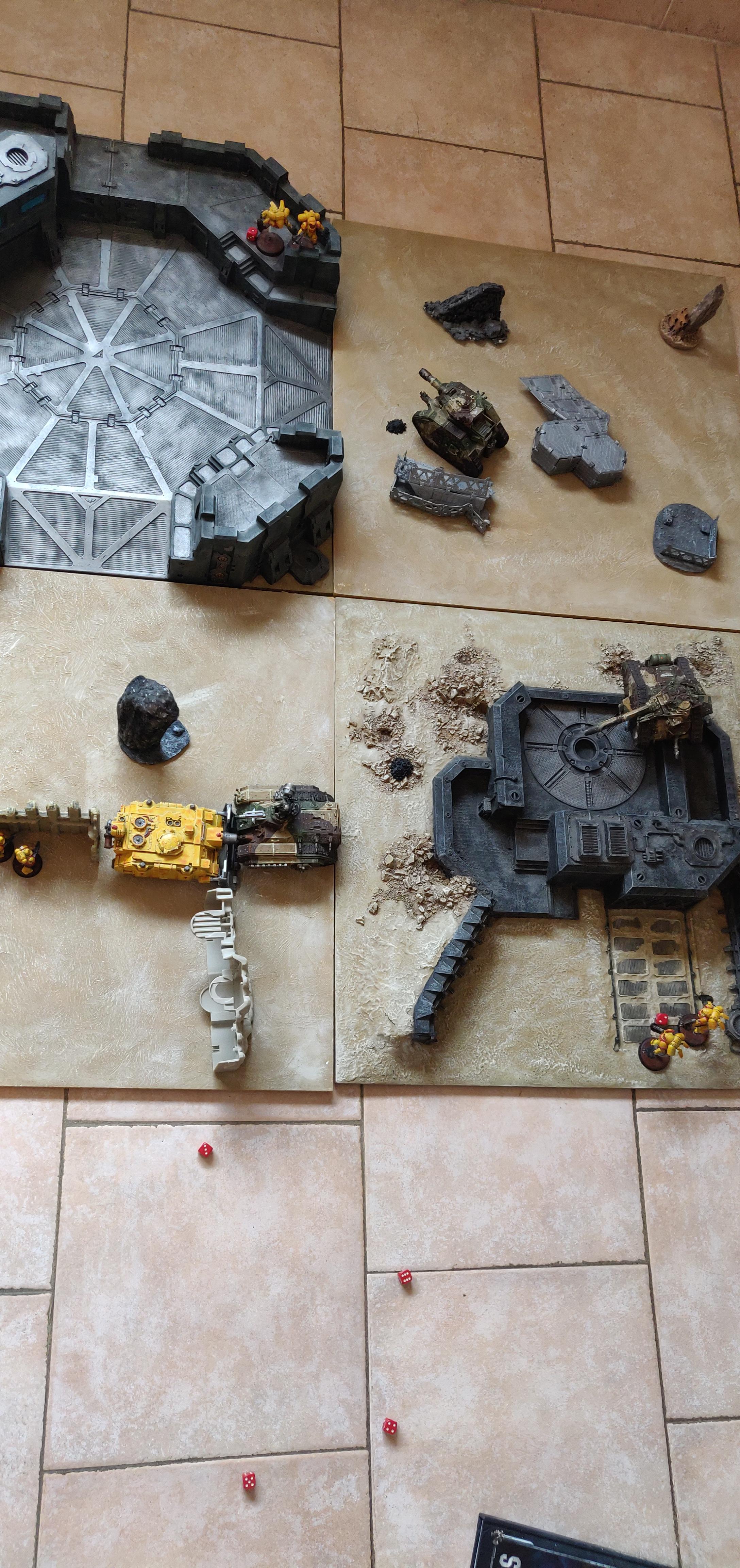 Battle Report, Battle Report Pictures, Imperial Fists, Imperial Guard