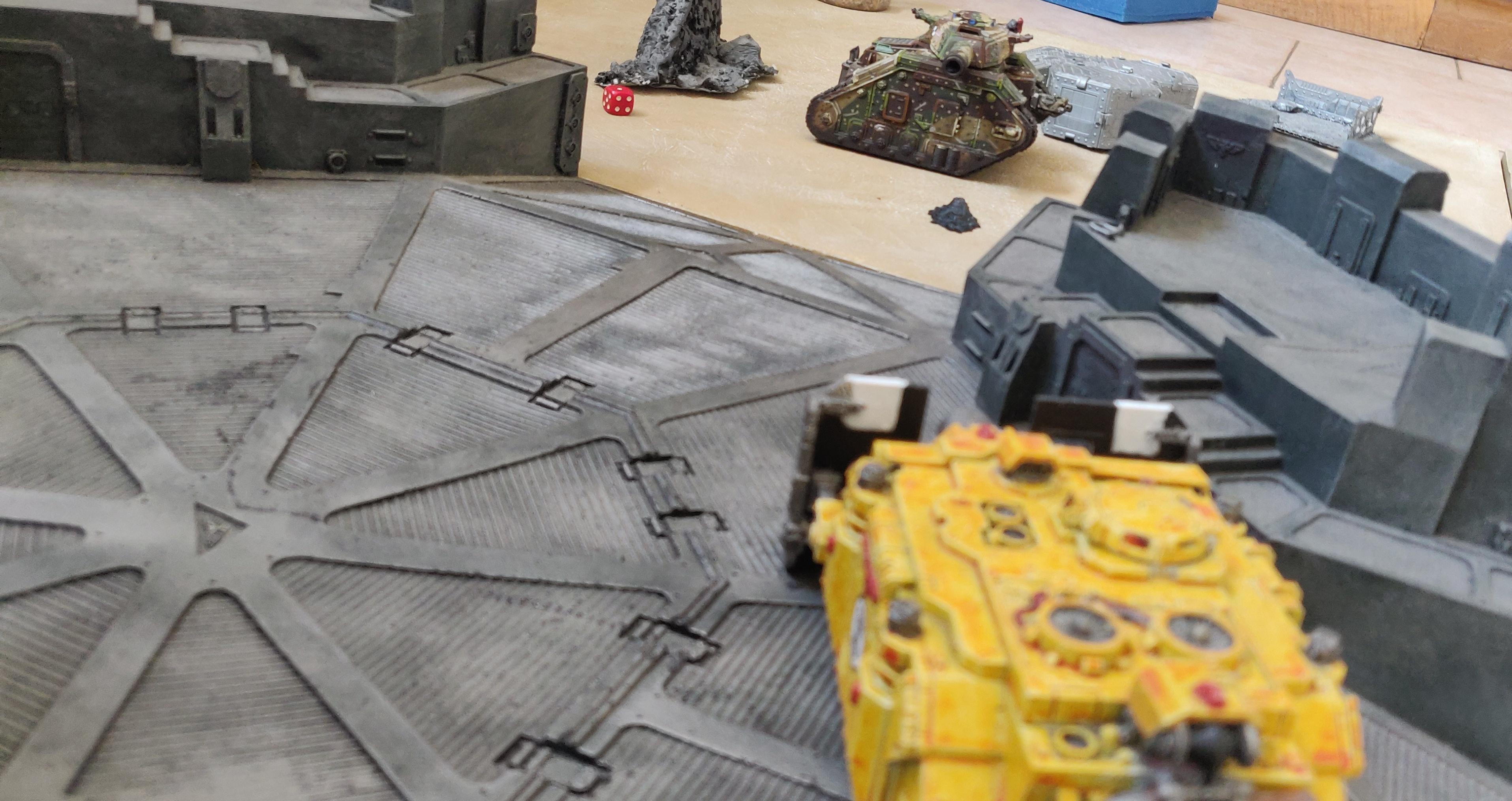 Battle Report, Battle Report Pictures, Imperial Fists, Imperial Guard