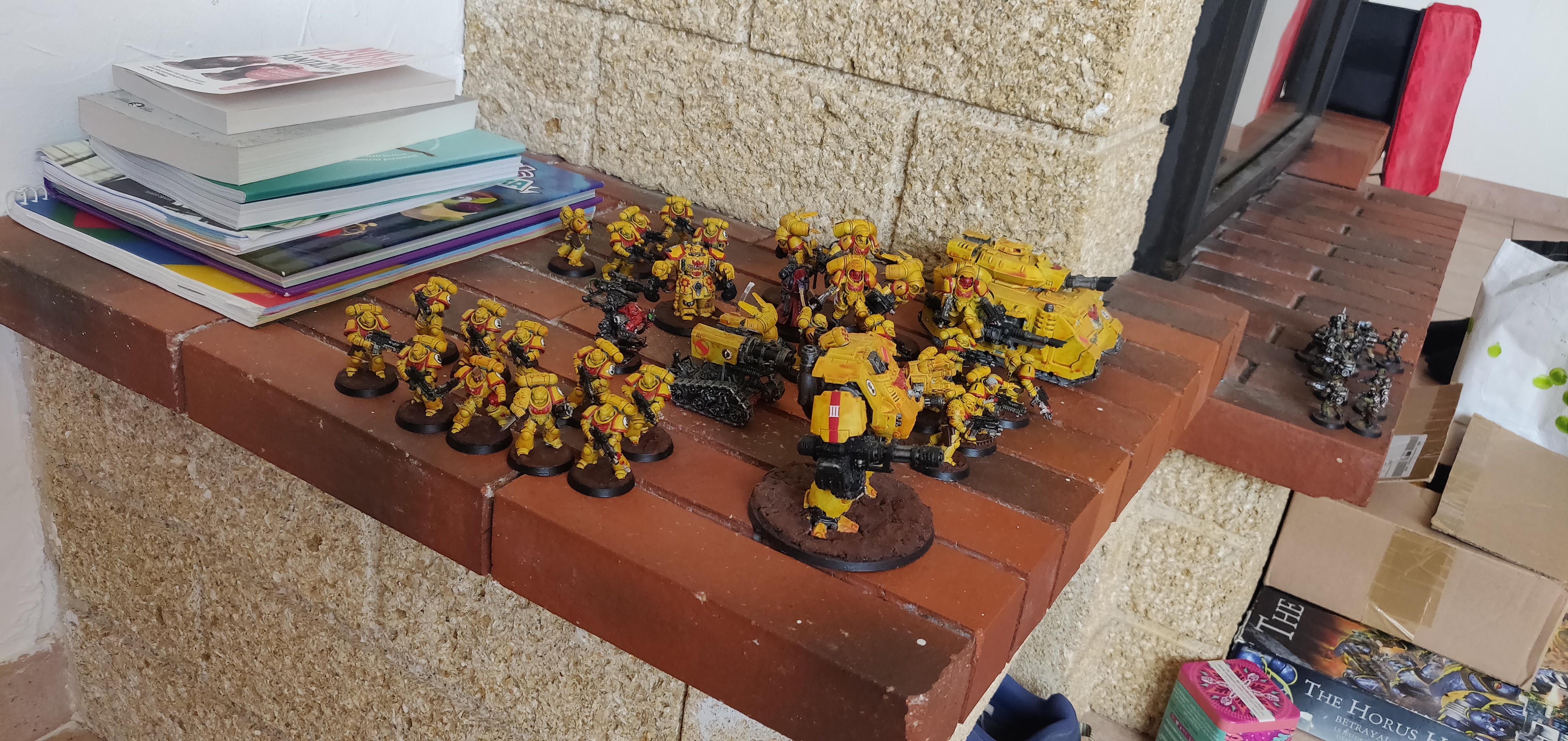 Battle Report, Battle Report Pictures, Imperial Fists, Imperial Guard