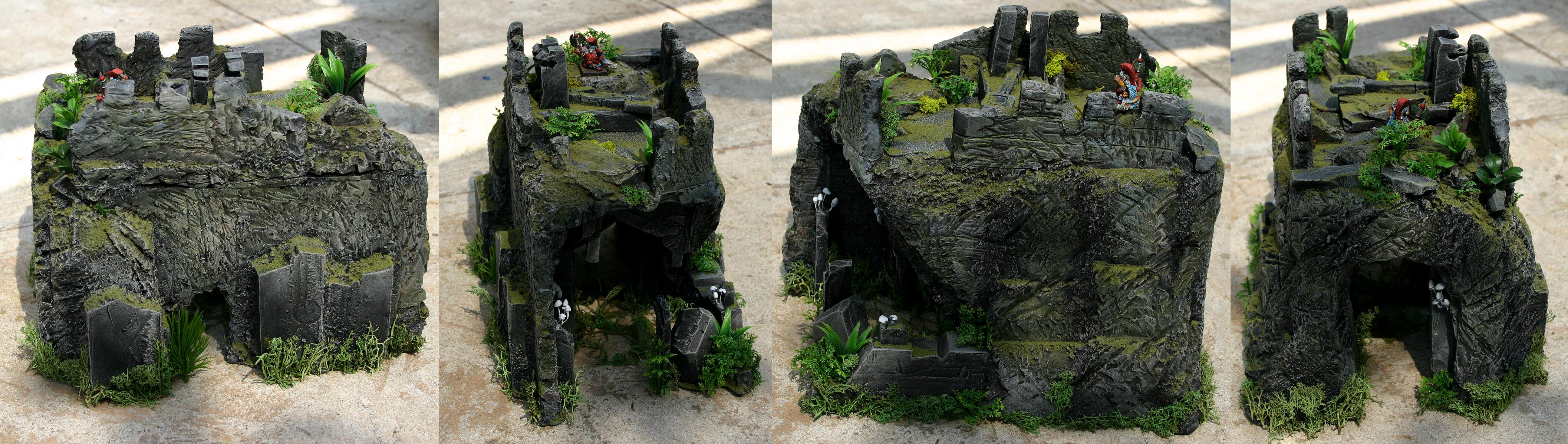 Dwarven Ruins, Floating Terrain