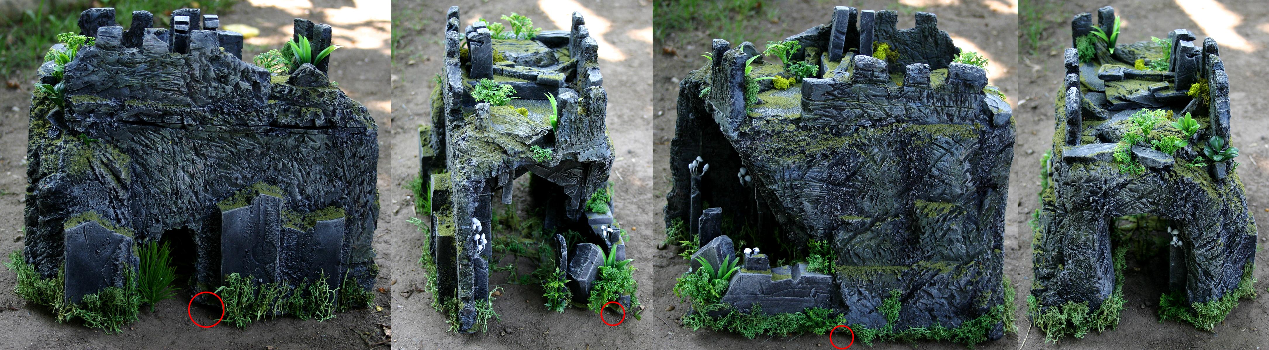 Dwarven Ruins, Floating Terrain