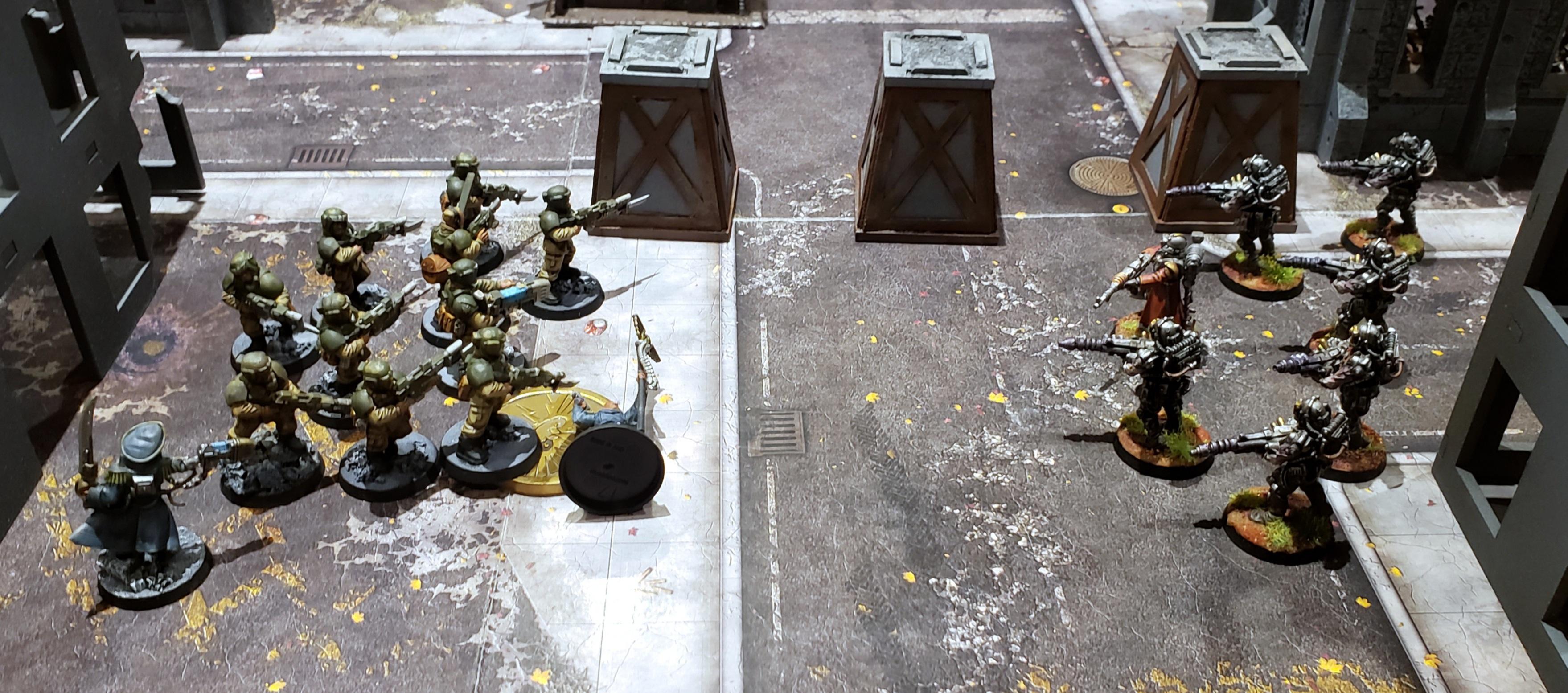Admech, Astra Militarum, Battle Report, Warhammer 40,000