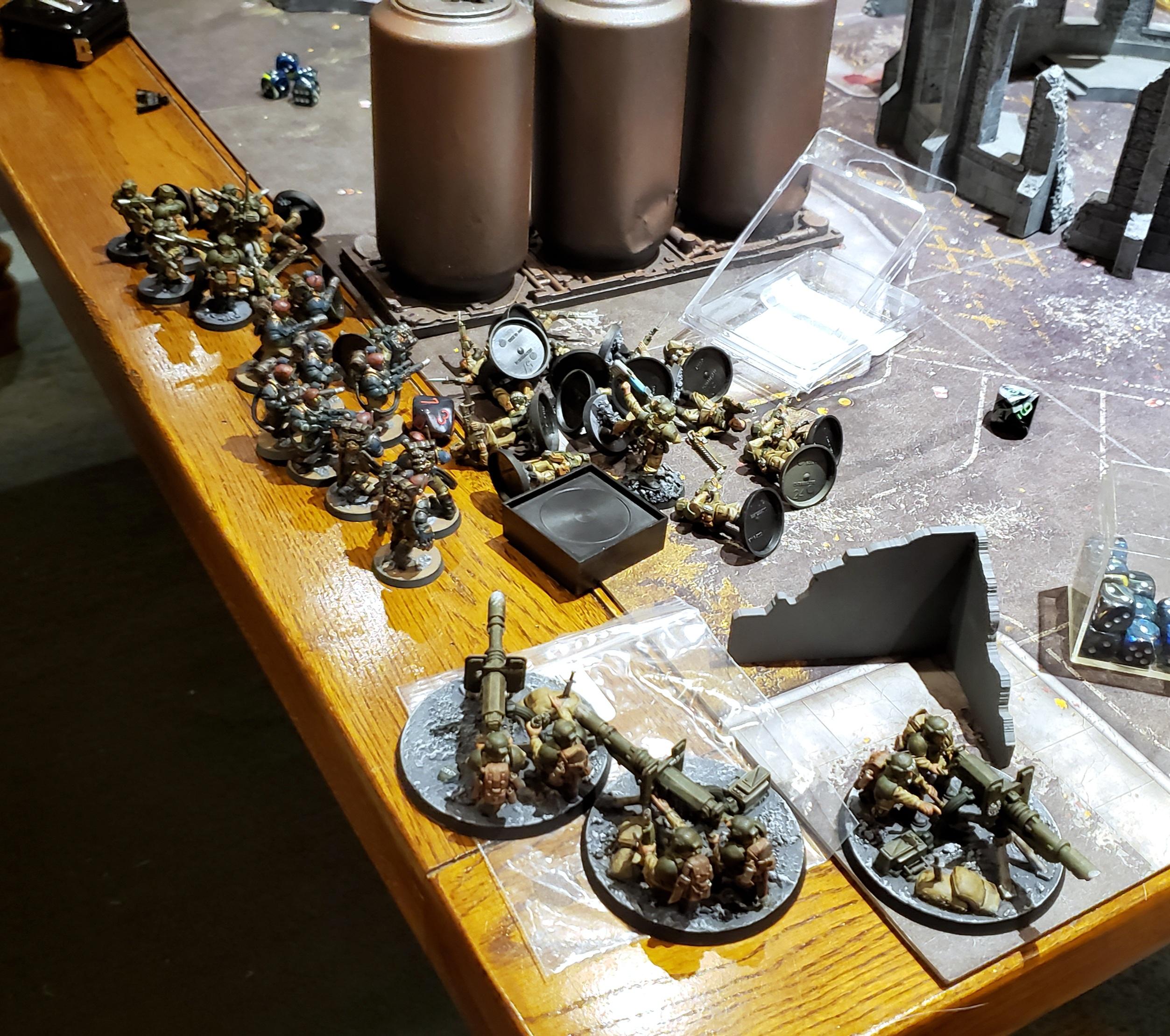 Admech, Astra Militarum, Battle Report, Warhammer 40,000