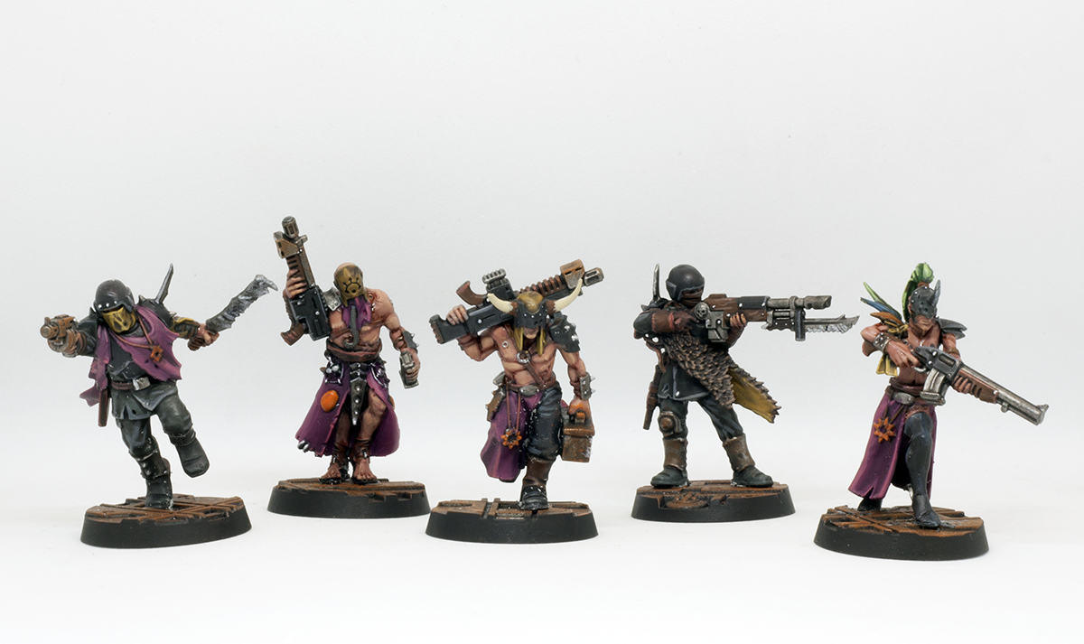 Autogun, Champion, Chaos, Cultists Of The Abyss, Flamer, Gang, Gangers, Guardsmen, Heavy Stubber, Lasgun, Necromunda, Purple, Rust, Servants Of The Abyss, Sexy, Traitor