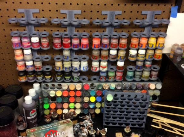GunPla Fixation - Hobby Paint Rack 