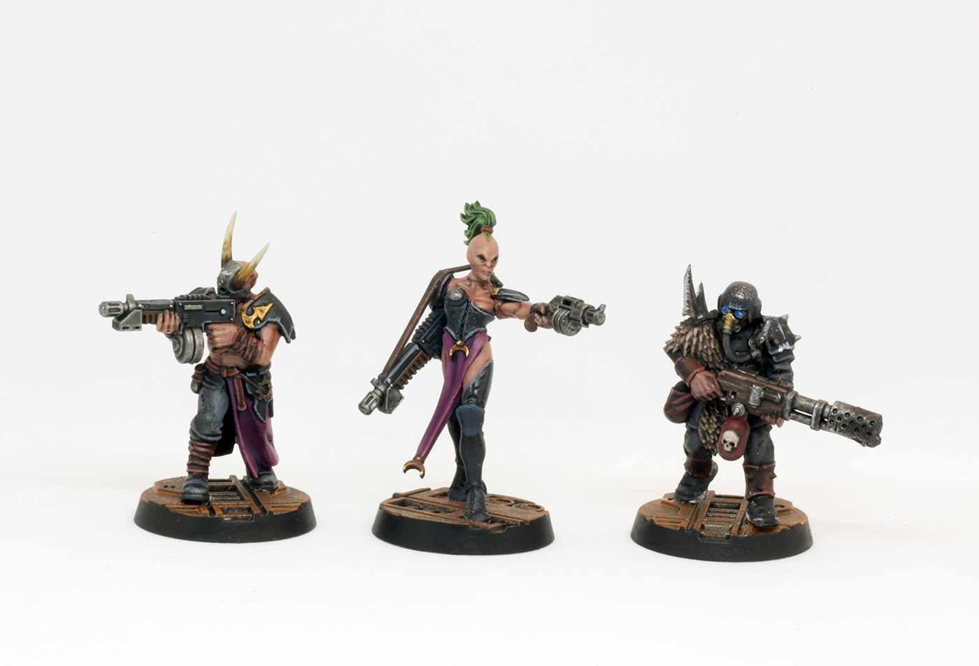 Autogun, Chaos, Cultist, Fallen, Flamer, Girl, Industrial, Necromunda ...