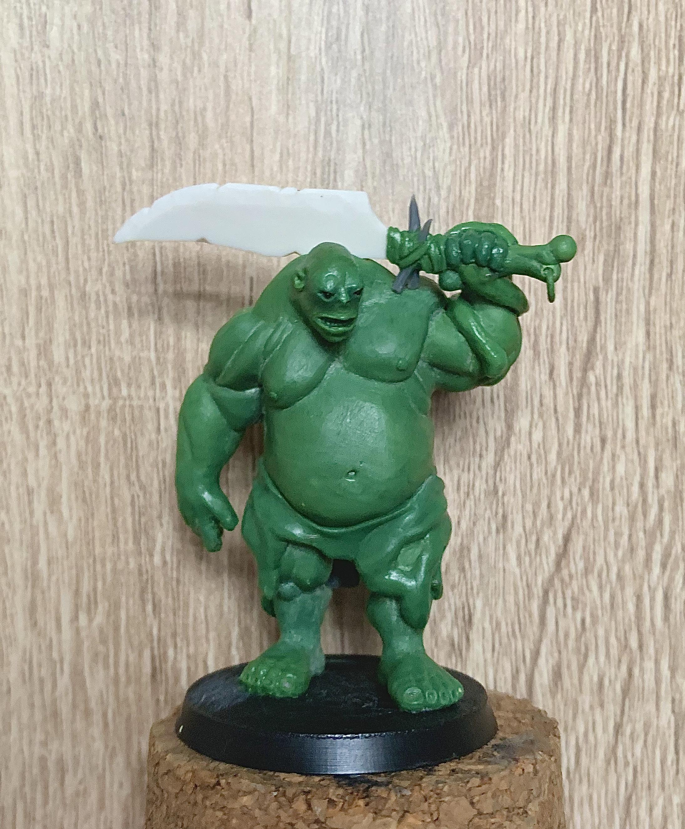 Greenstuff, Orge, Original, Sculpting