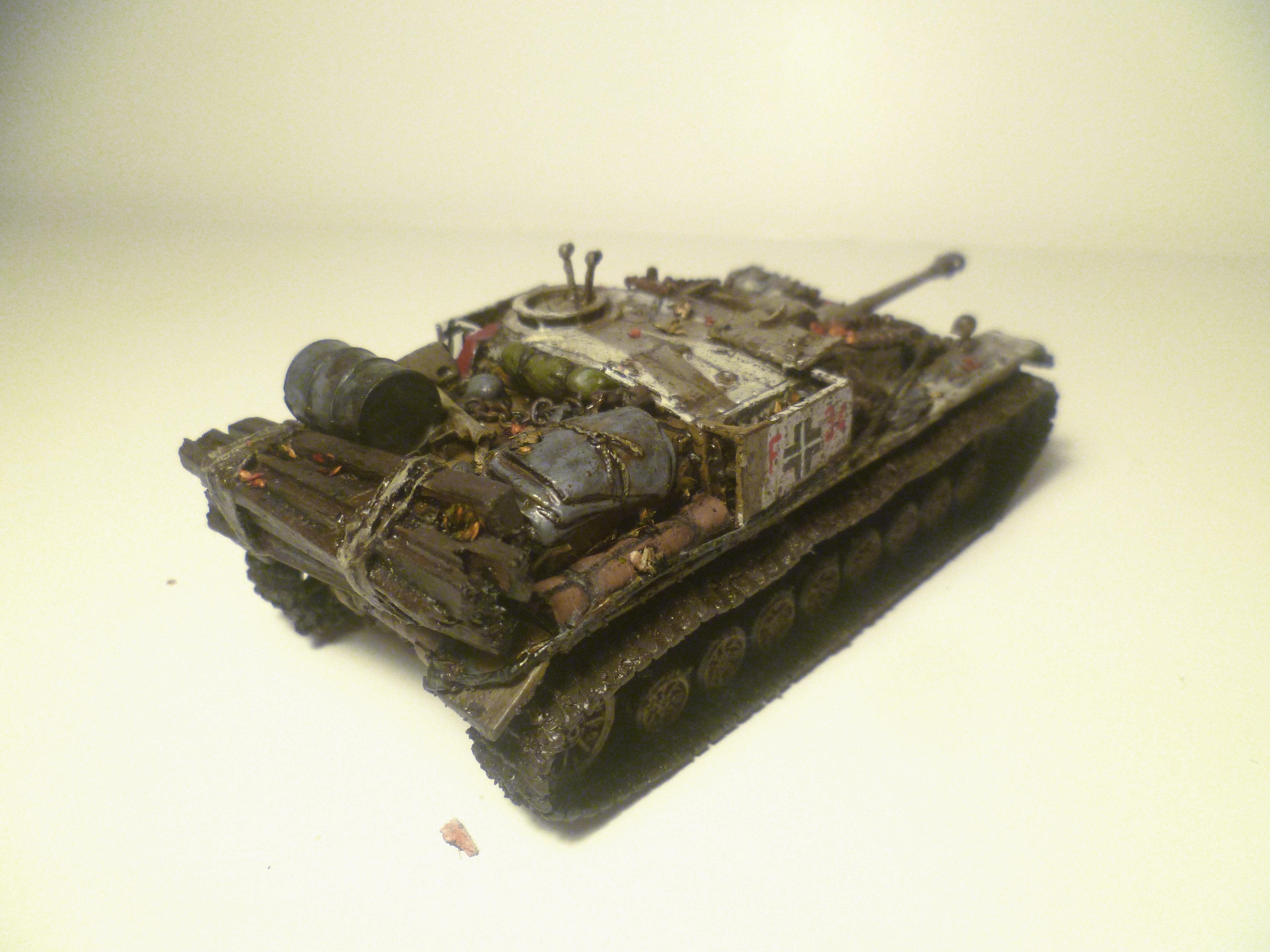 1/56, 28mm, Conversion, Germans, Improvised, Panzer, Winter, World War 2