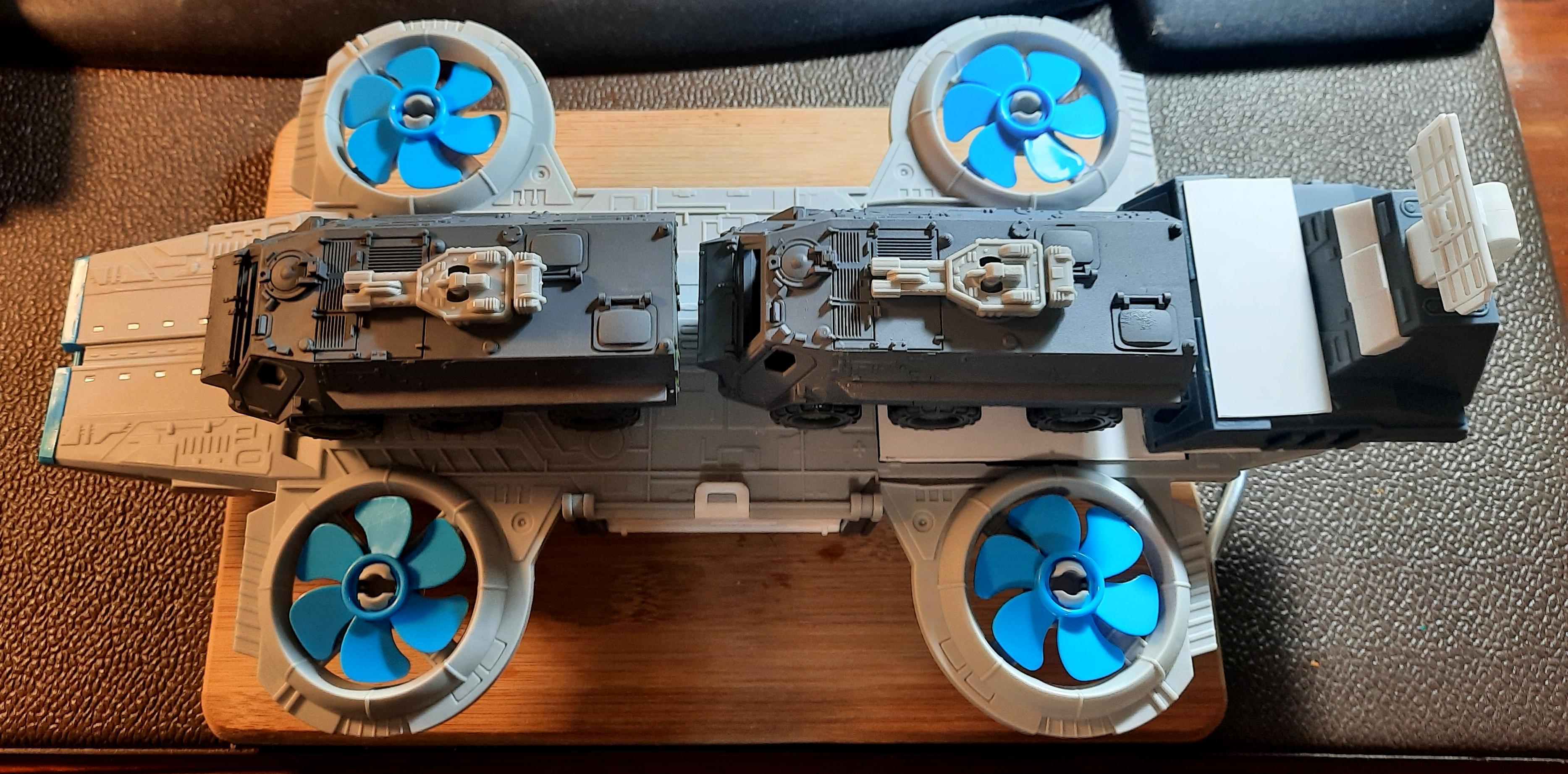 Flyer, Helicarrier, Imperial Guard, Shuttle, Toy