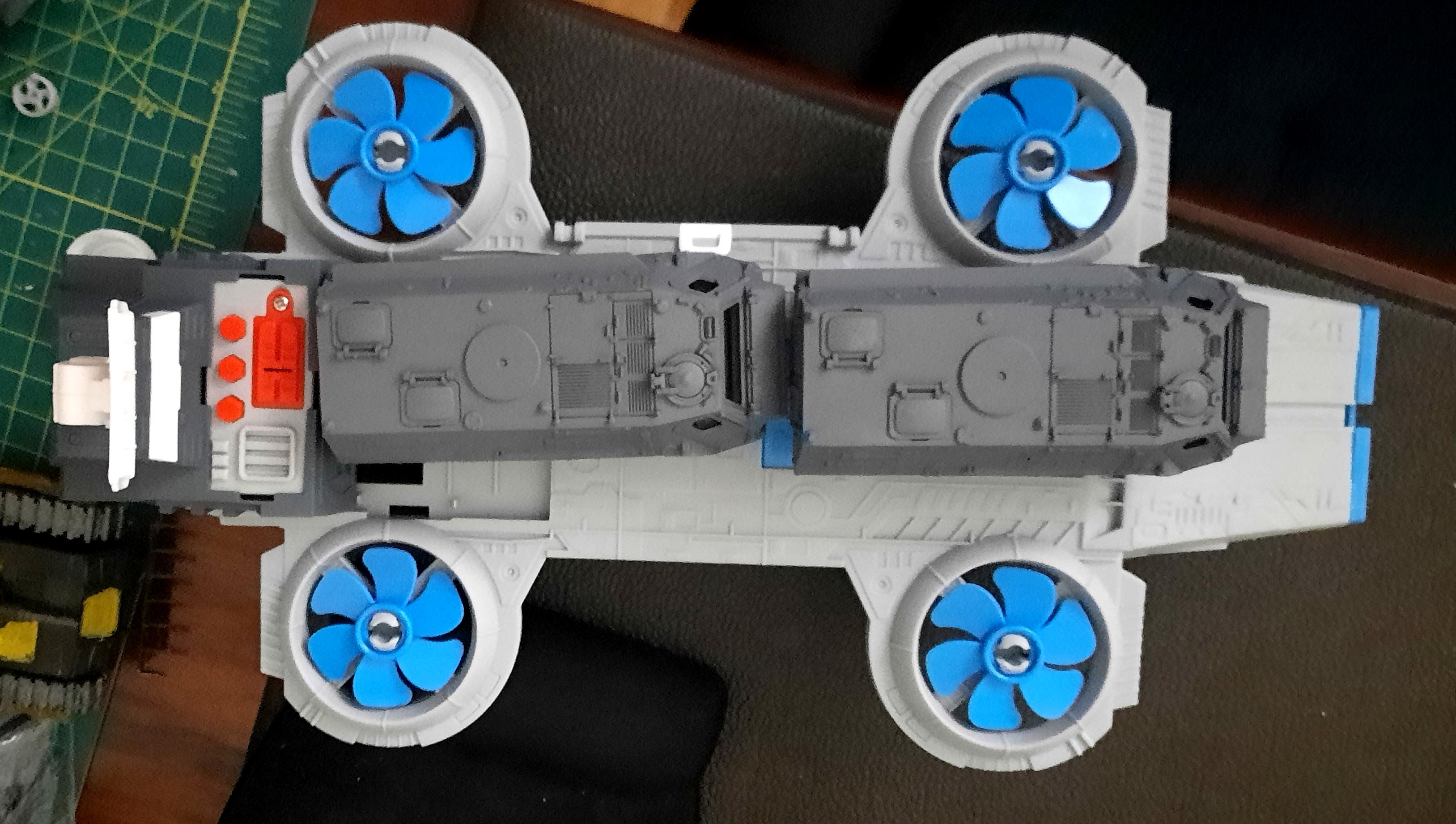 Flyer, Helicarrier, Imperial Guard, Shuttle, Toy