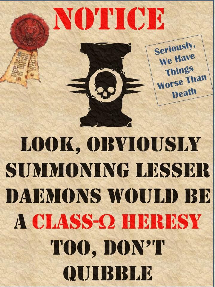 Adeptus Arbites, Humor, Imperial, Poster, Propaganda