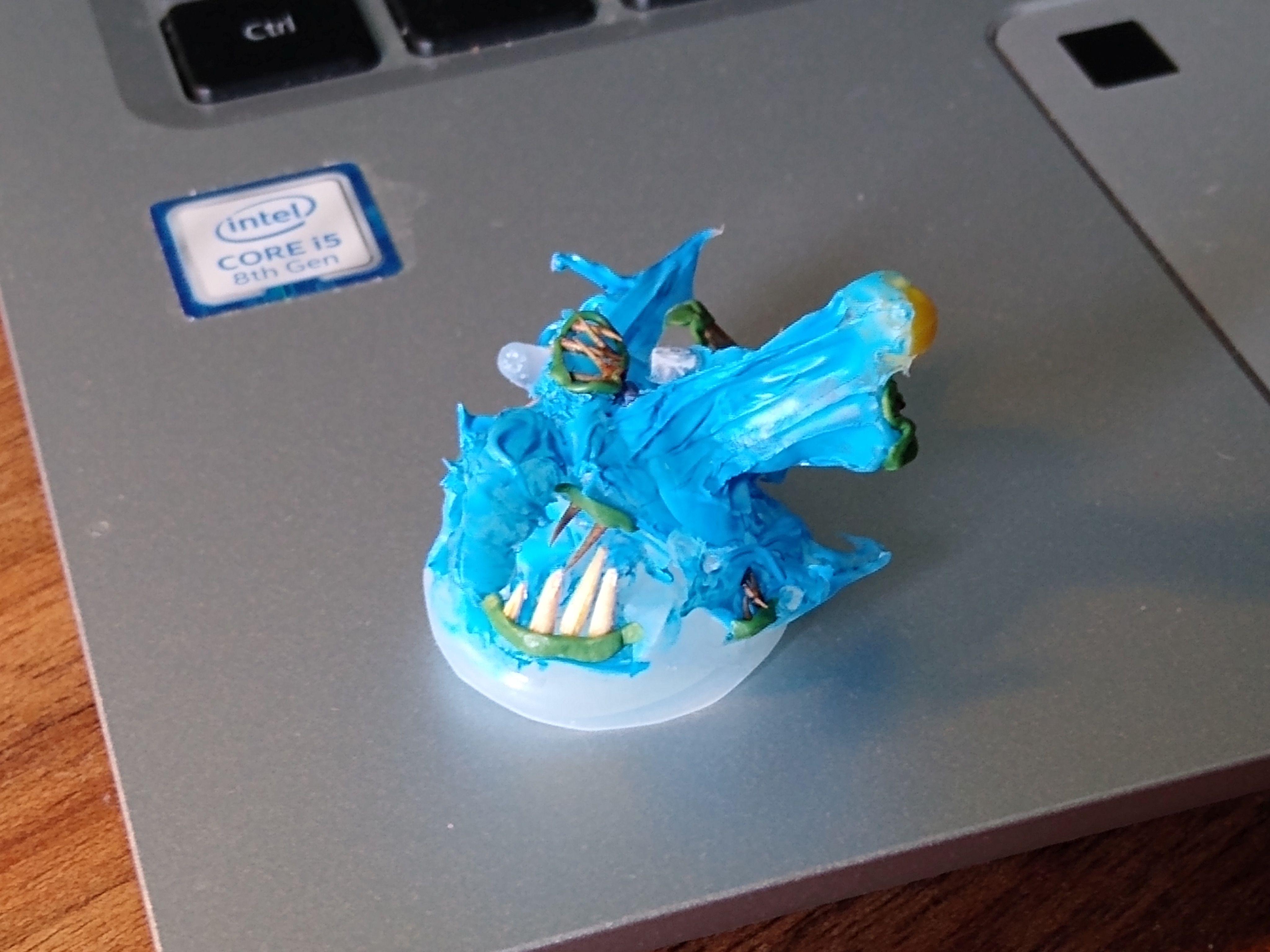 Dragon, Dungeons, Dungeons And Dragons, Ent, Mini, Miniature, Sculpting, Treant