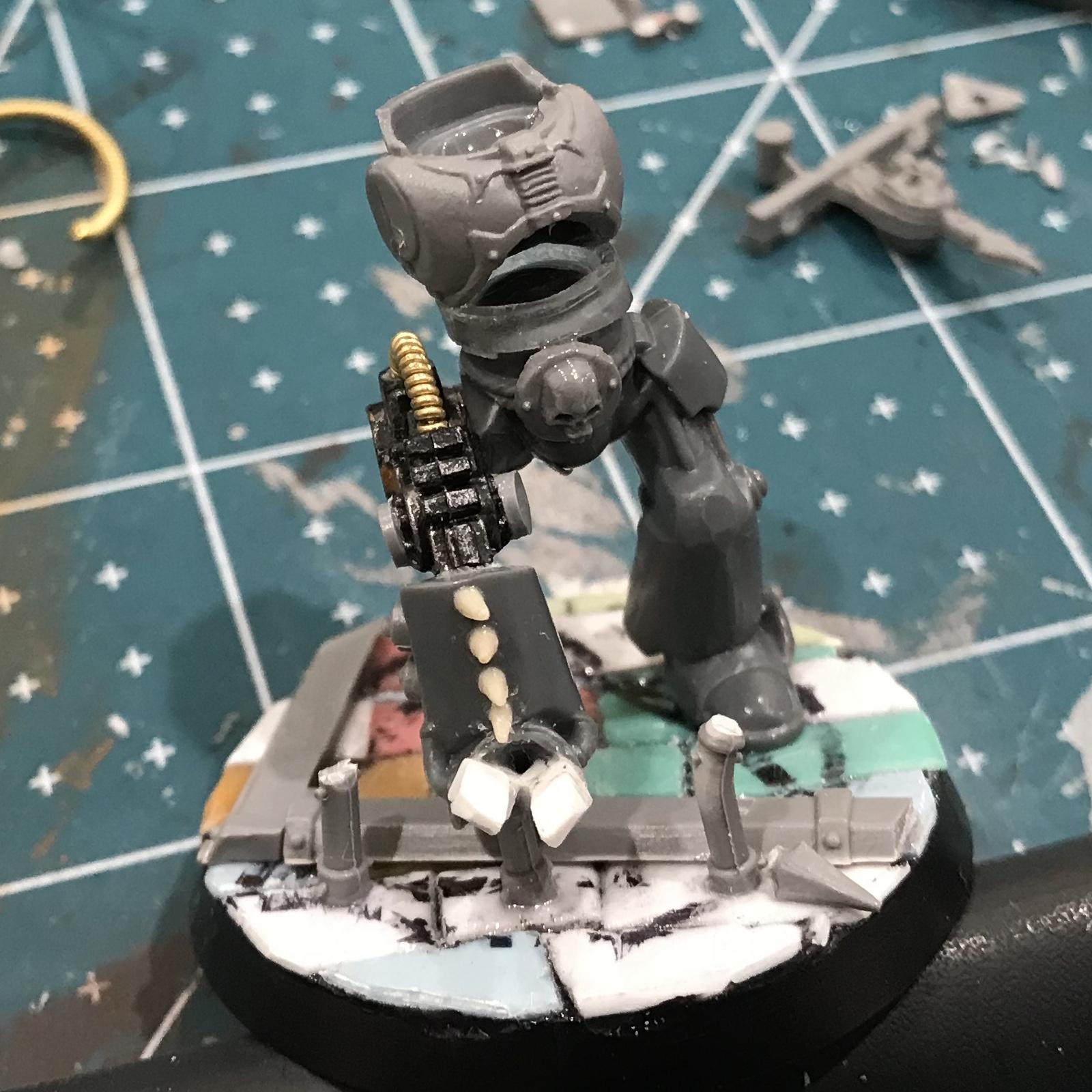 Chaos Space Marines, Conversion, Iron Warriors, Kitbash, Warpsmith