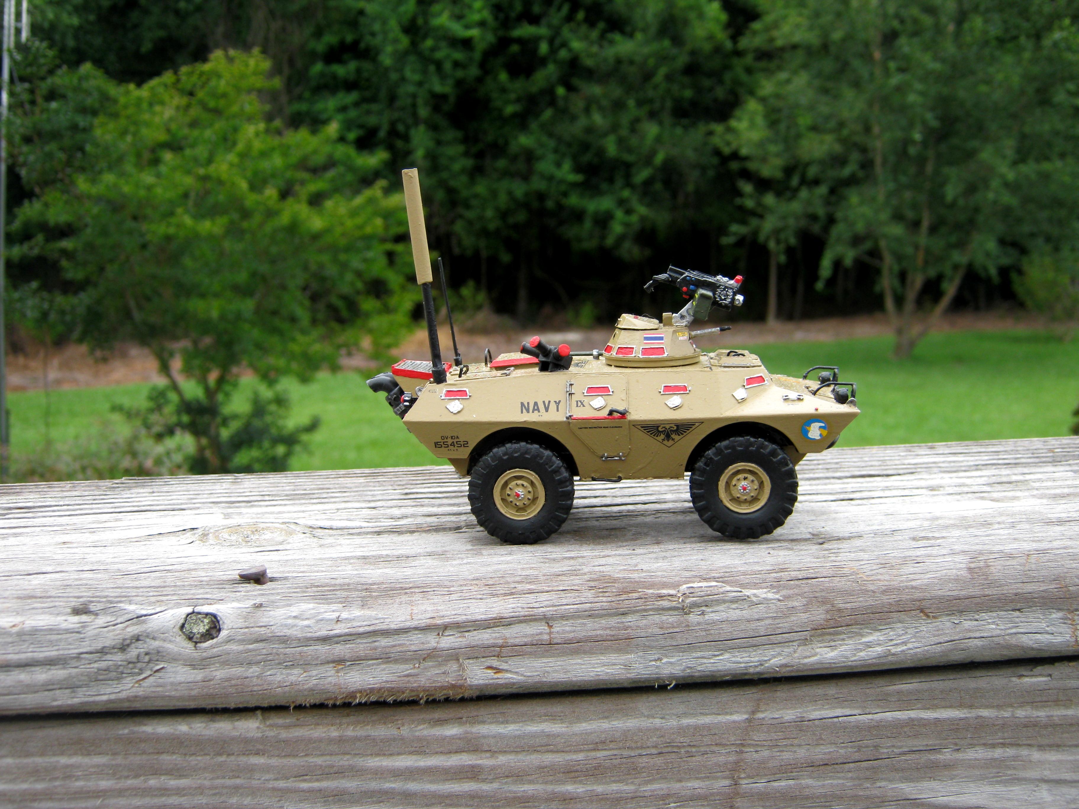 1/48th Scale, Armored Car, Cadillac Gage, Cold War, Commando, Conversion, Convoy Escort, Imperial, Imperial Navy, Scouts, Security Vehicle, U.s. Army, United States, Usaf, V-100, Verlinden Productions, Vietnam War, Wheeled Vehicle