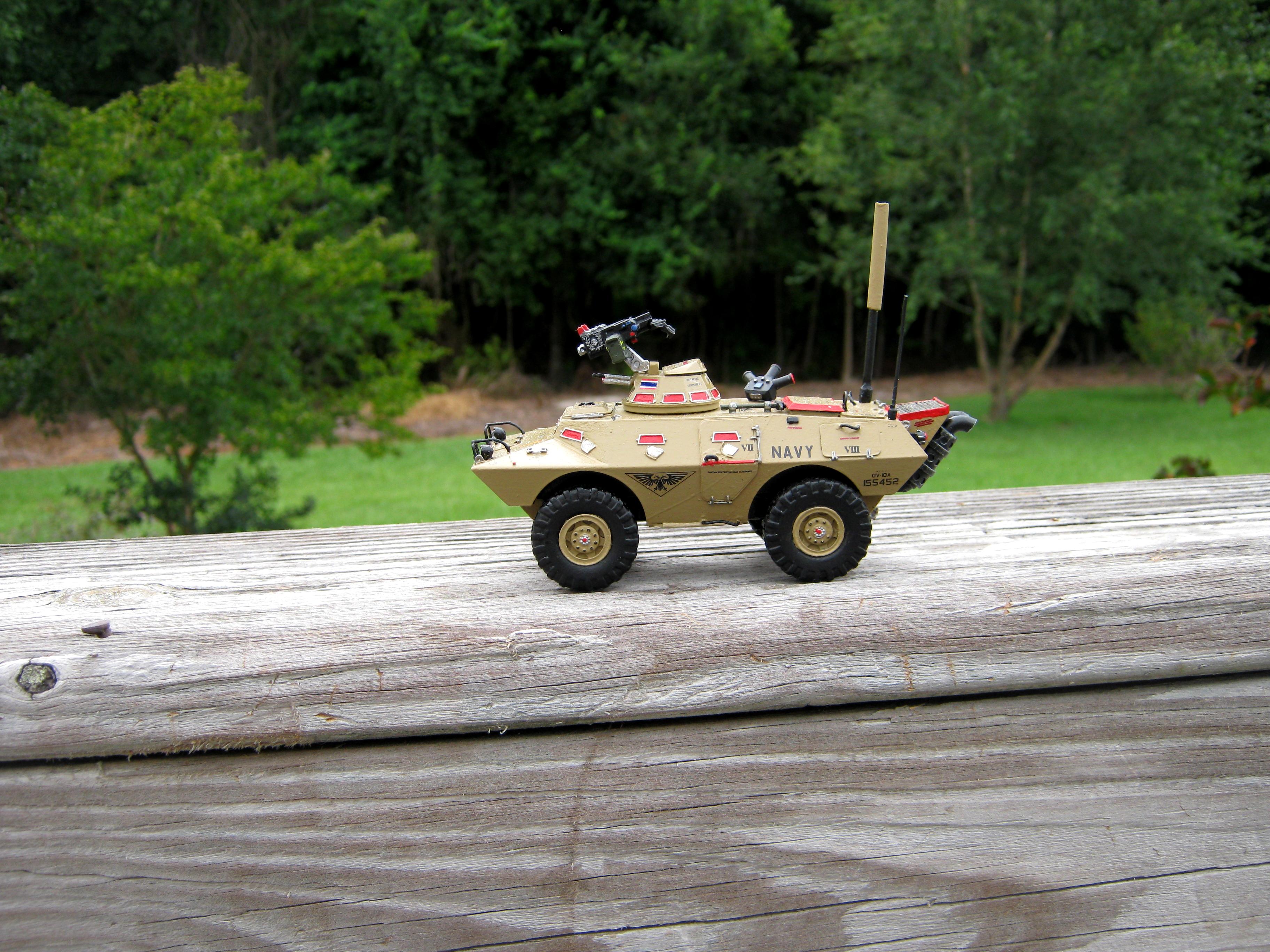 1/48th Scale, Armored Car, Cadillac Gage, Cold War, Commando, Conversion, Convoy Escort, Imperial, Imperial Navy, Scouts, Security Vehicle, U.s. Army, United States, Usaf, V-100, Verlinden Productions, Vietnam War, Wheeled Vehicle