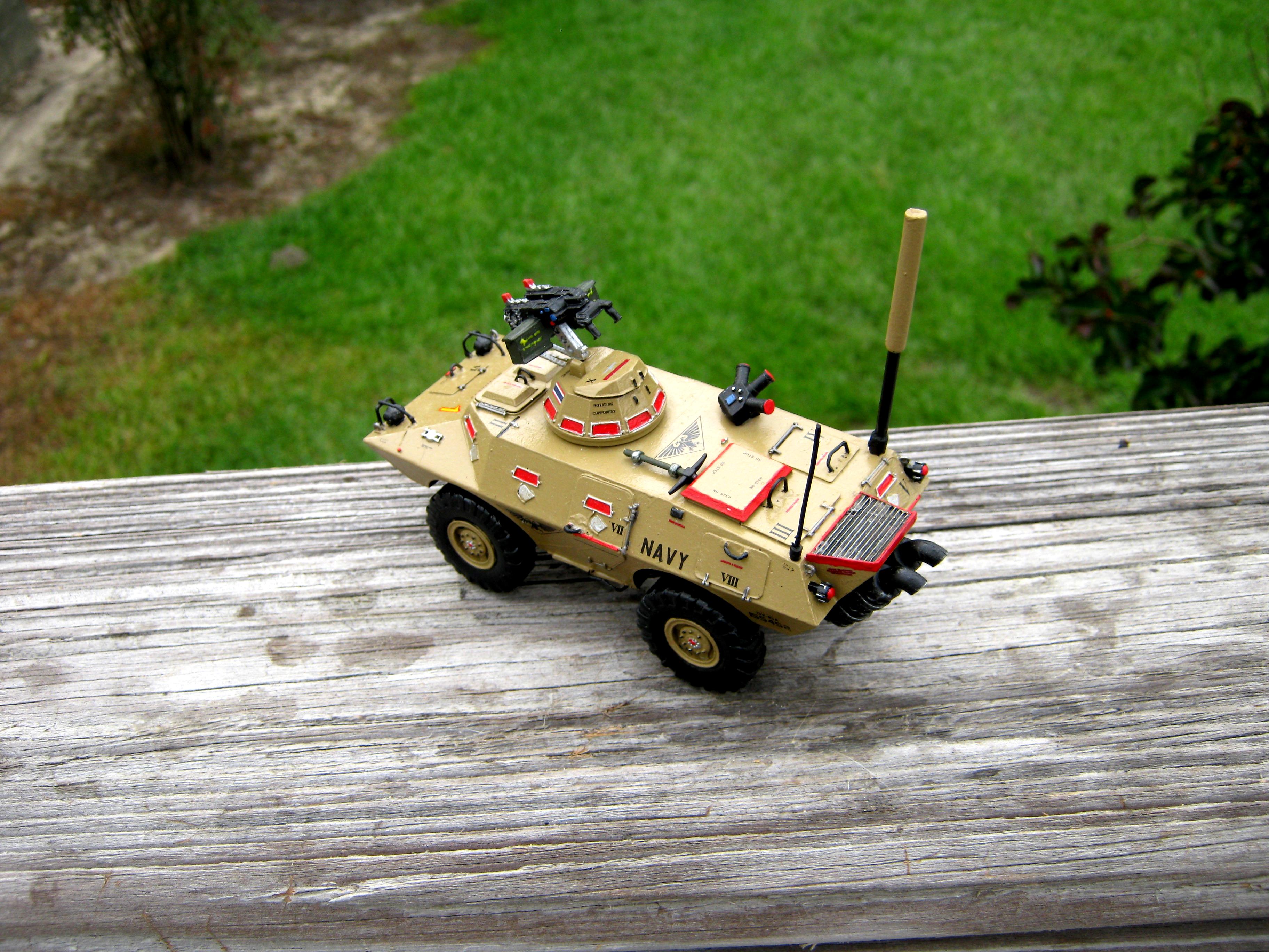 1/48th Scale, Armored Car, Cadillac Gage, Cold War, Commando, Conversion, Convoy Escort, Imperial, Imperial Navy, Scouts, Security Vehicle, U.s. Army, United States, Usaf, V-100, Verlinden Productions, Vietnam War, Wheeled Vehicle