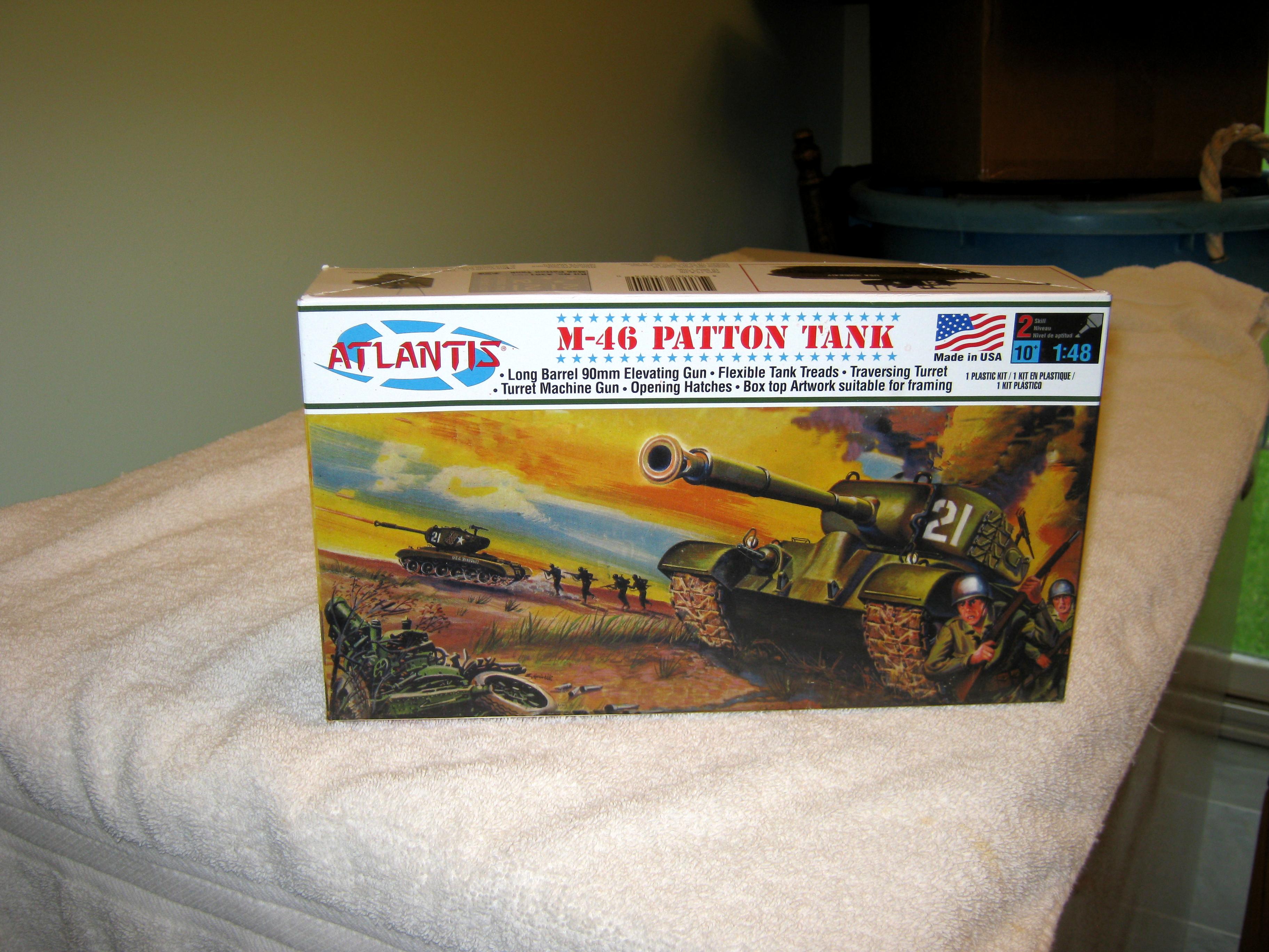 1/48th Scale, Acv, Armored Cavalry, Armored Cavalry Vehicle, Atlantis, Aurora, Cold War, Conversion, Counts As, Imperial, Imperium Of Man, Korean War, M-46, Medium Tank, Patton, Proxy, Tank, U.s. Army, United States
