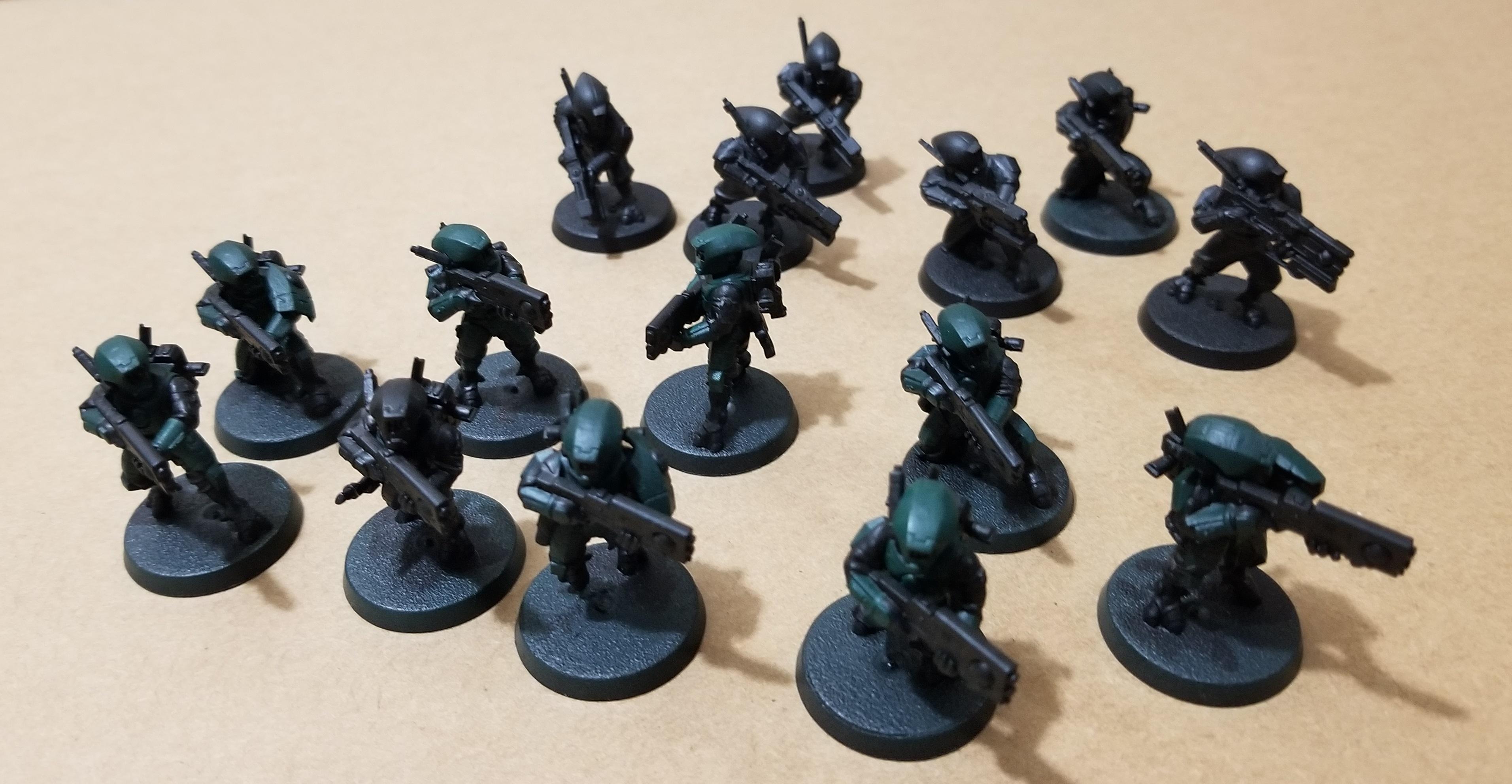 Tau Breachers Pulse Carbines or Blasters