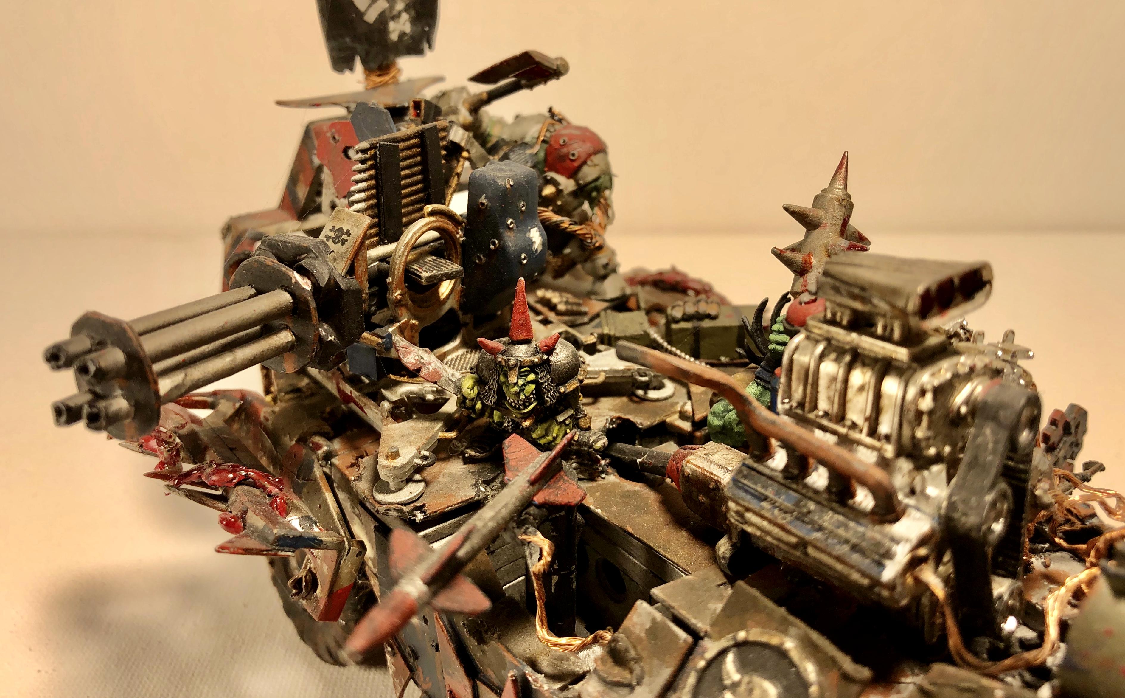Custom Ork Vehicle, Ork heavy weapons buggy