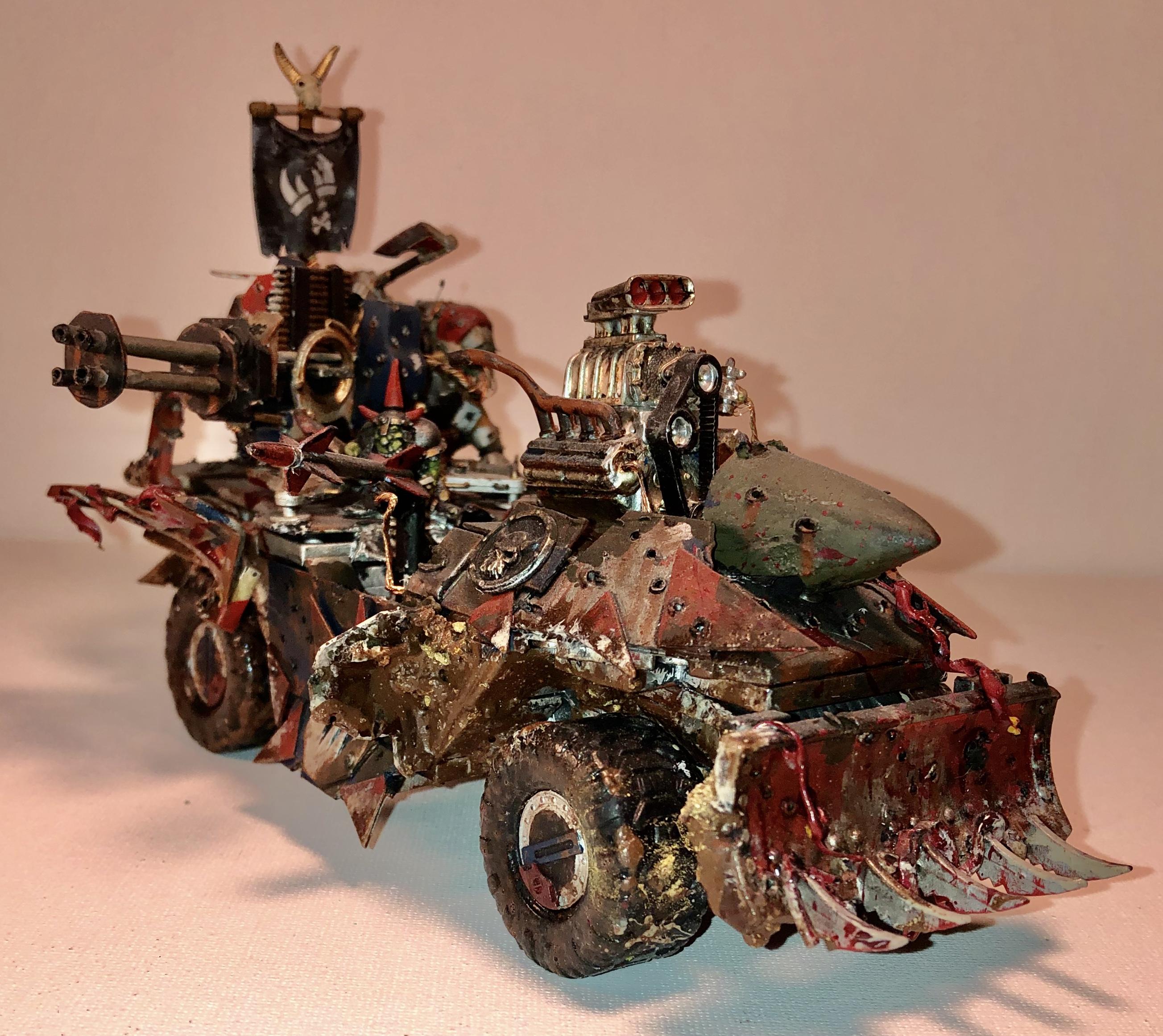 Ork Gun Trukk Custom Scratch Built
