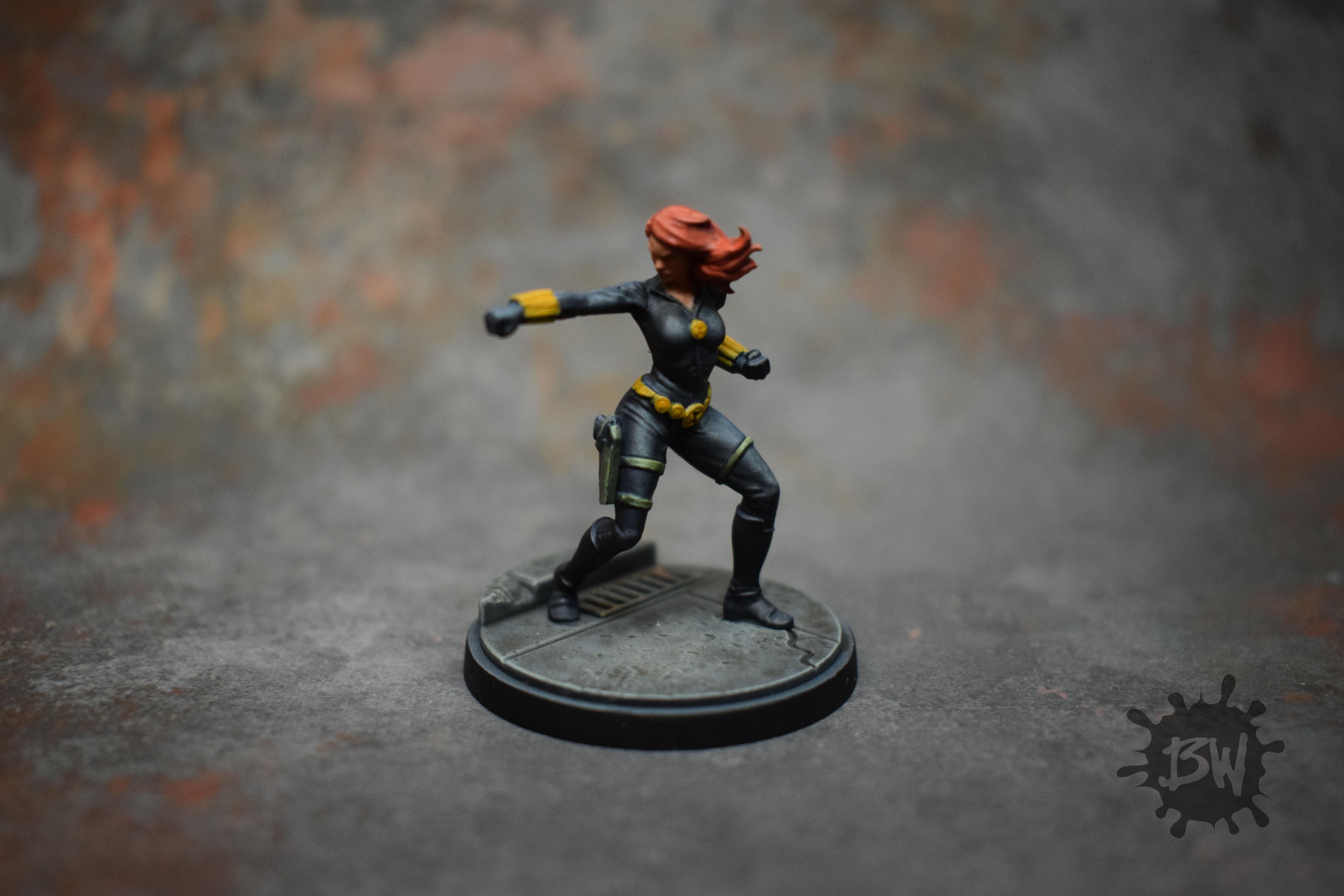 Amg, Atomic Mass Games, Black Widow, Bw, Marvel, Marvel Crisis Protocol