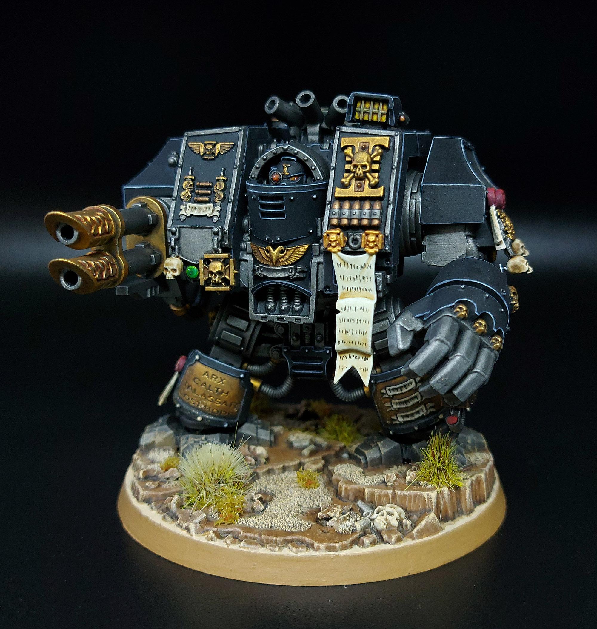Deathwatch, Dreadnought, Headquarters, Space, Space Marines, Warhammer 40,000