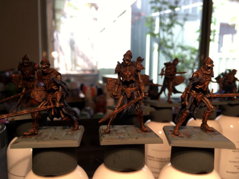 Dark, Limbo, Ossilyte Guard, Pip, Undead - Ossilyte Guard, Agrax