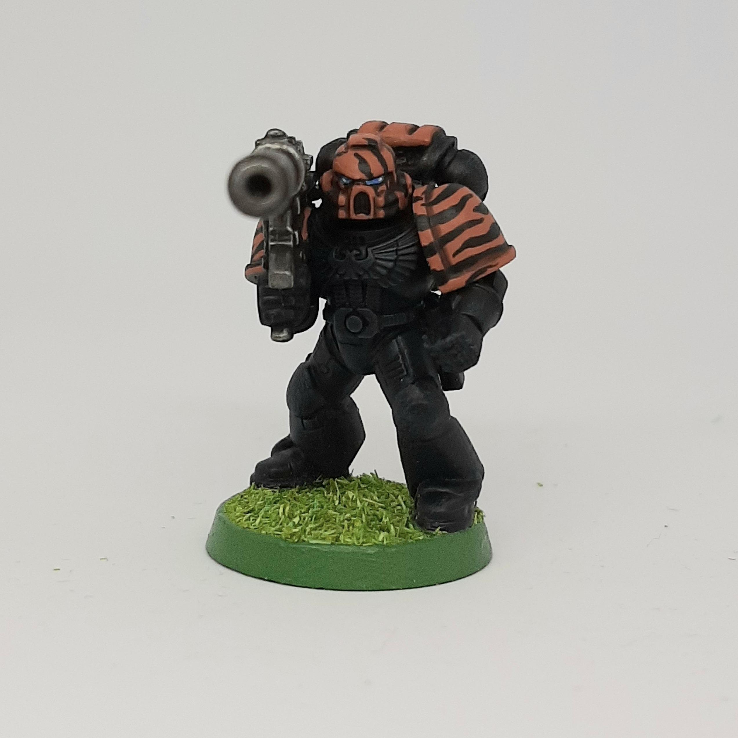 Adeptus, Astartes, Camouflage, Conversion, Custom, Fighting, Forest, Jungle, Kitbash, Space, Space Marines, Tigers, Veda