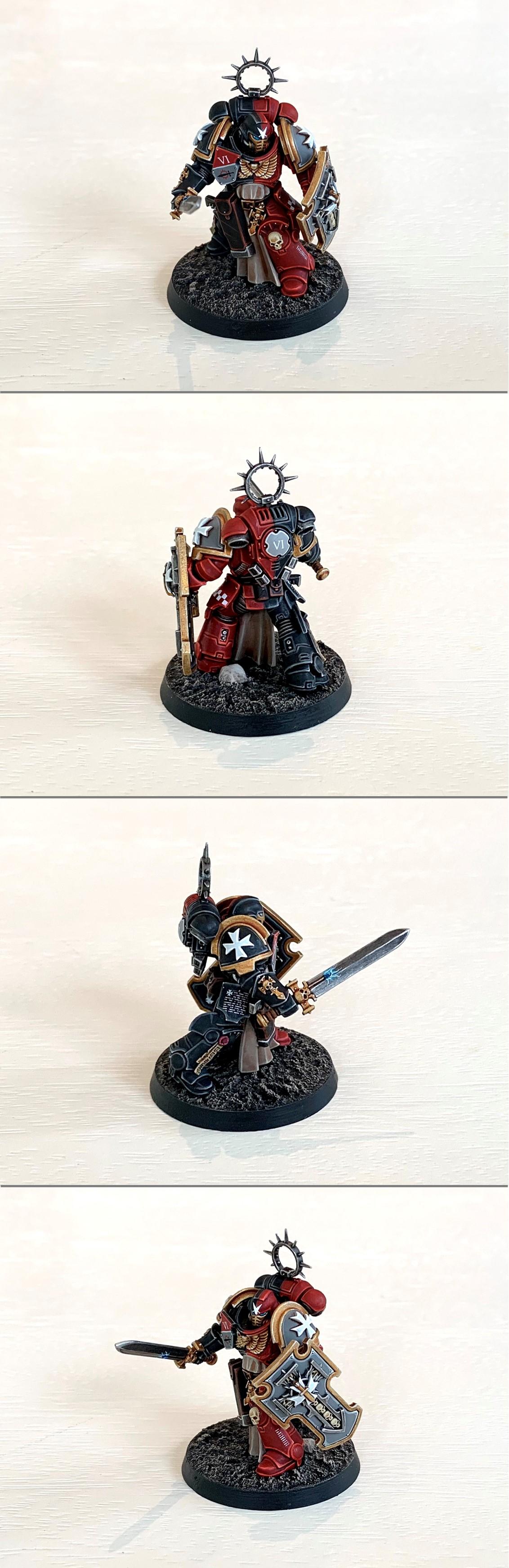 Adeptus Astartes, Bisected, Black Templars, Blade Guard, Primaris, Space Marines, Warhammer 40,000