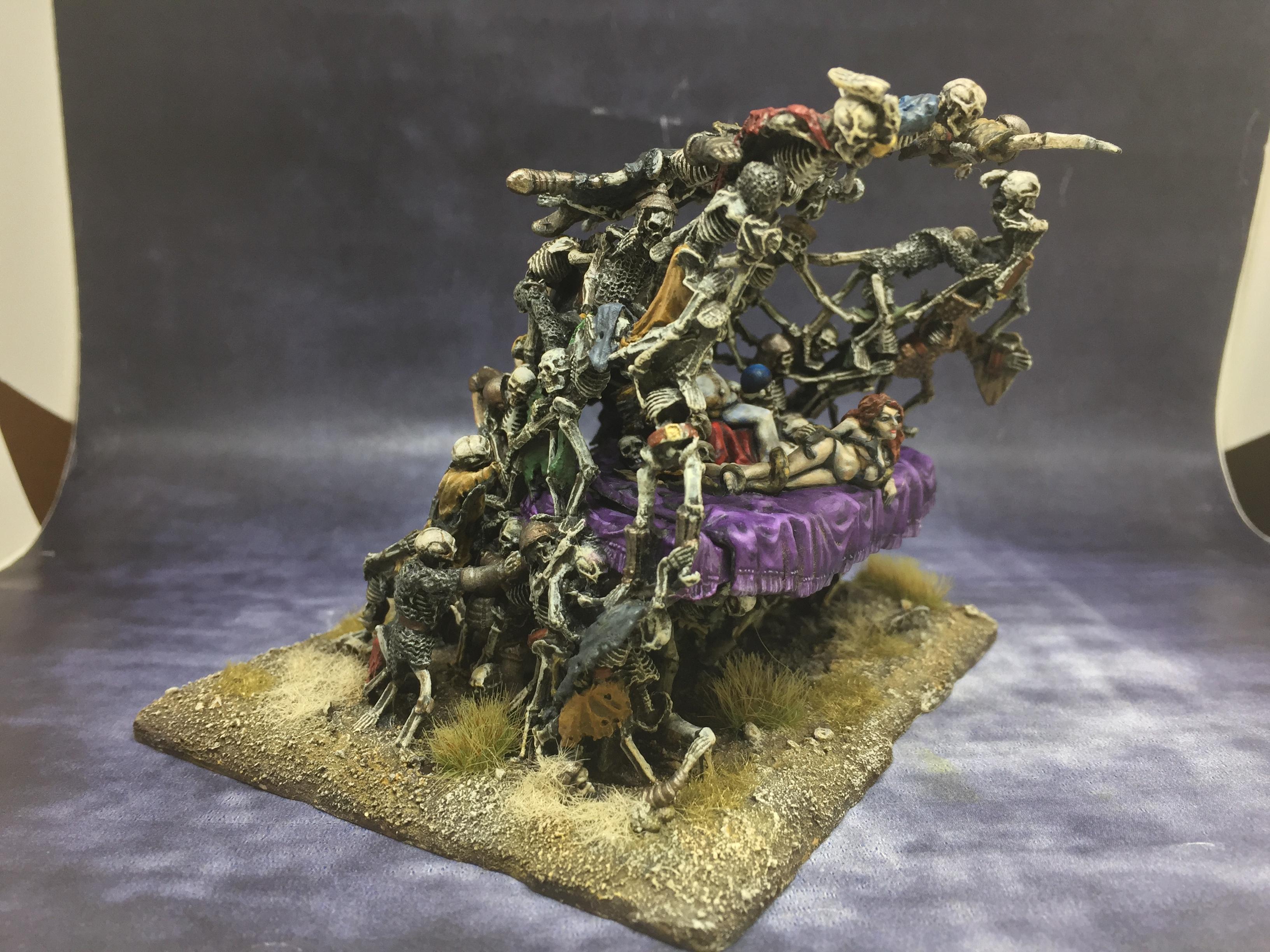 Bone, Necromancer, Out Of Production, Ral Partha, September 2020, Skeletons, Throne, Throne Of Bone, Undead
